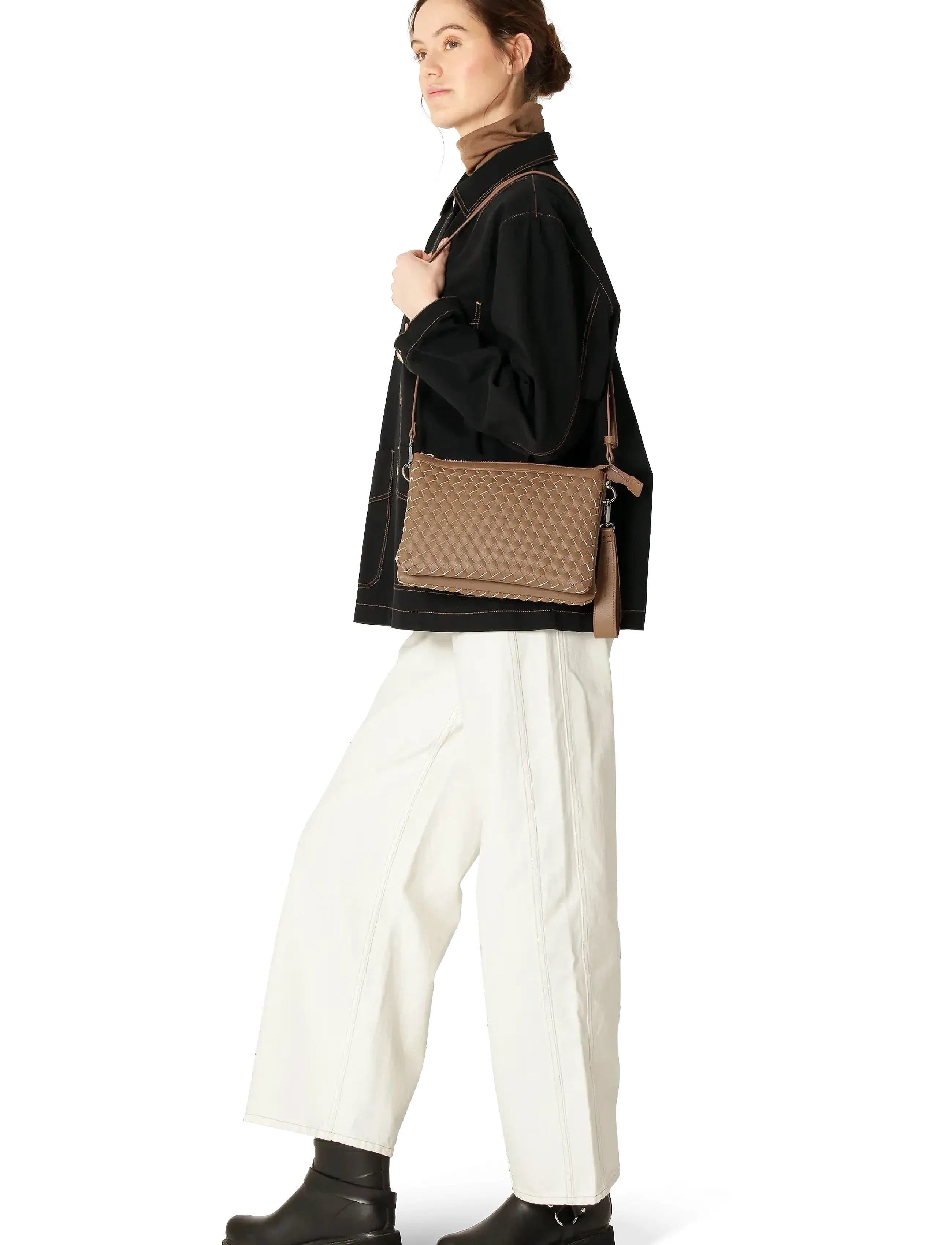 Ilse Jacobsen Bag08Cb, One Size, Beige, Tasker > Crossbody-Tasker, Dame