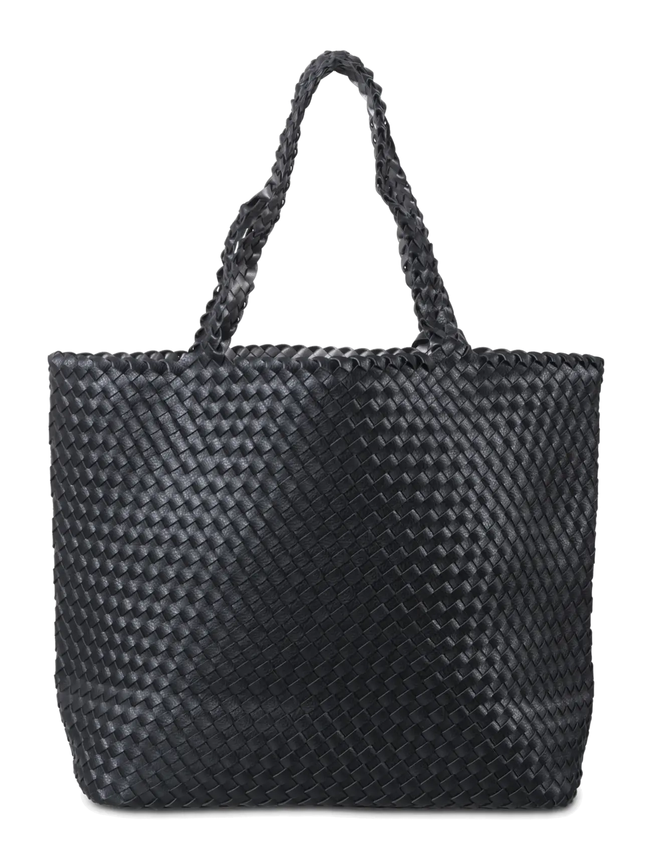 Ilse Jacobsen - BAG08MAXI - shoppere - black gun metal - 1