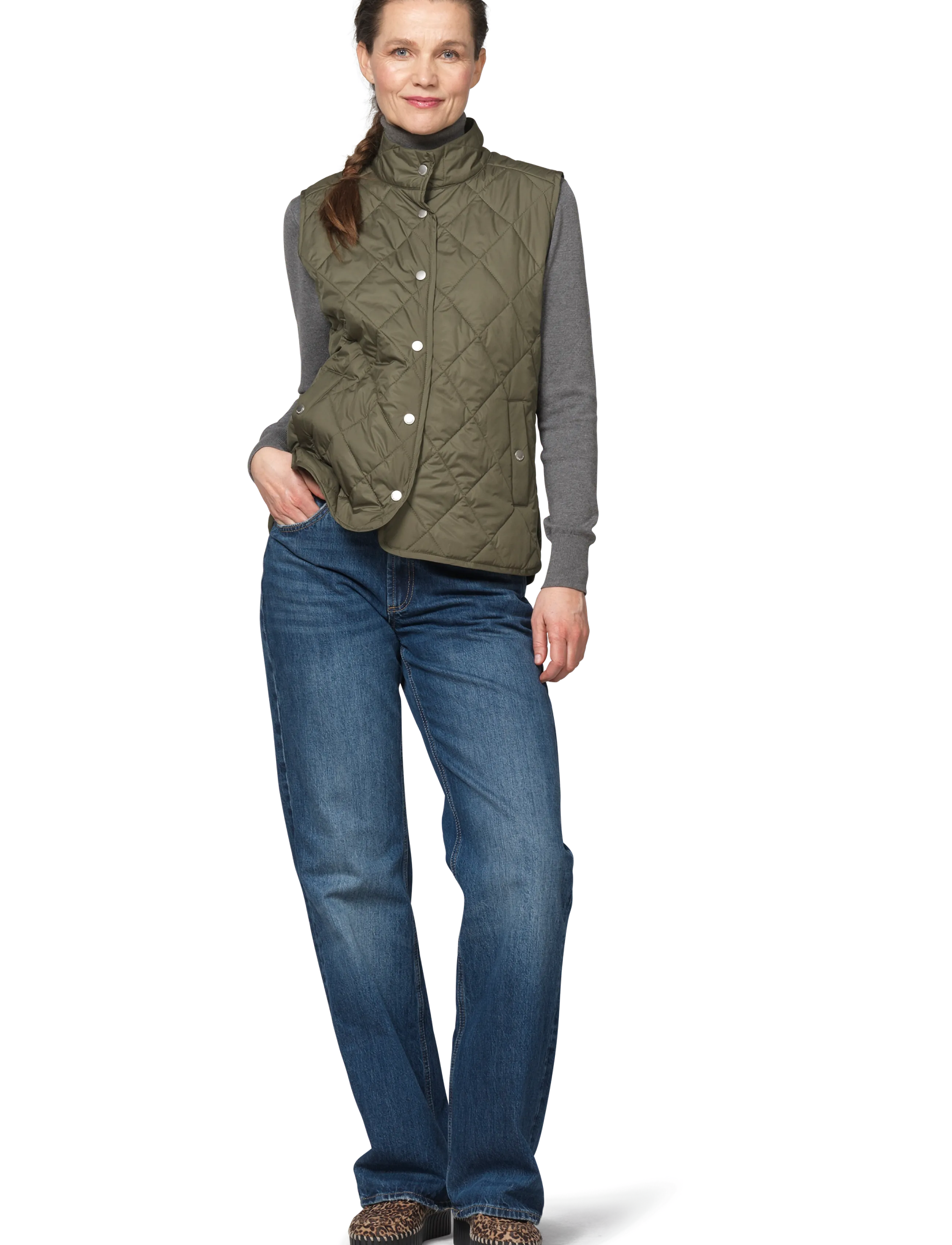 Ilse Jacobsen - BEAT01 - vatterede veste - army - 4