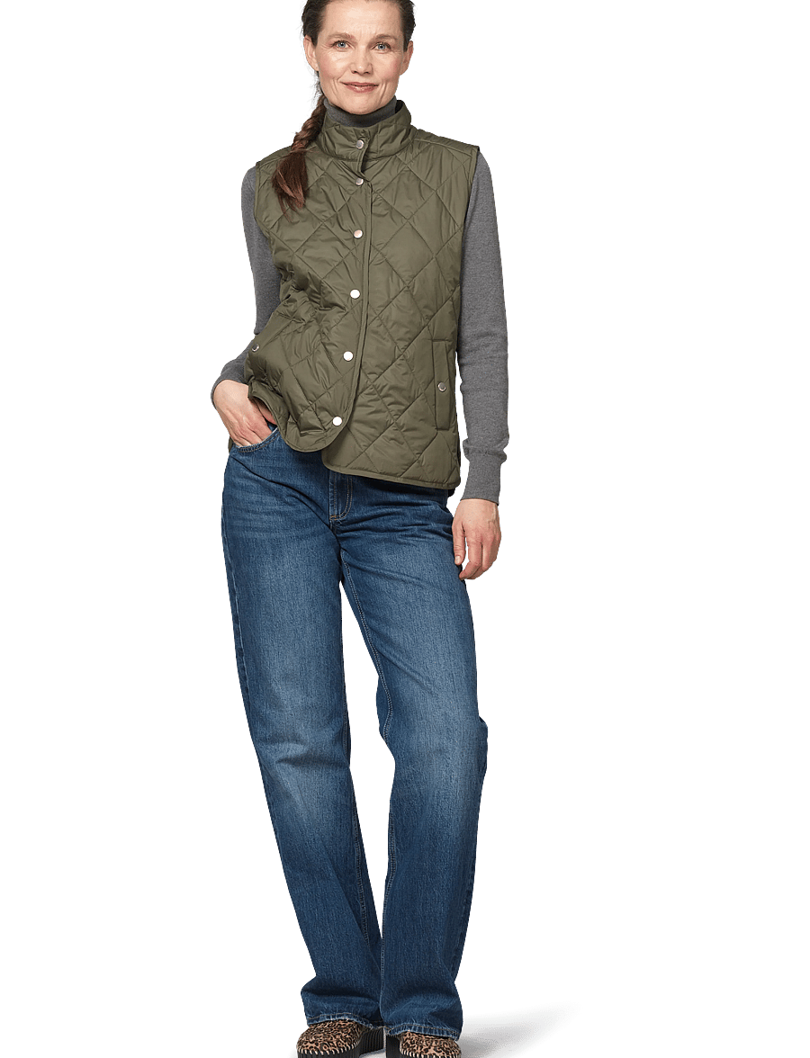 Ilse Jacobsen - BEAT01 - vatterede veste - army - 4
