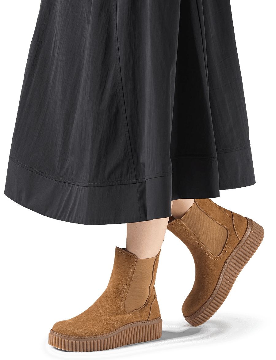 Ilse Jacobsen - CALIRA06 - flache stiefeletten - cashew clay - 0