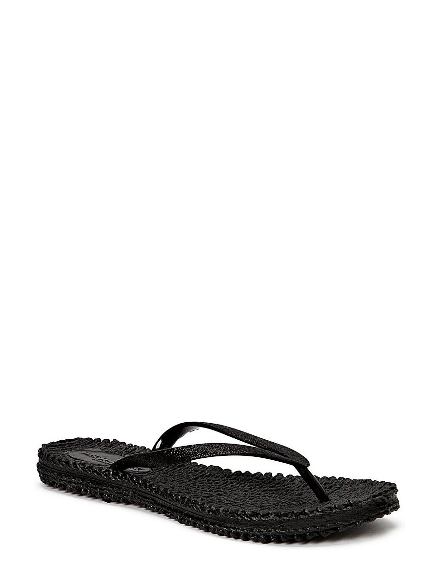 Ilse Jacobsen - Flip Flops with Glitter - põhirõivad - black - 1