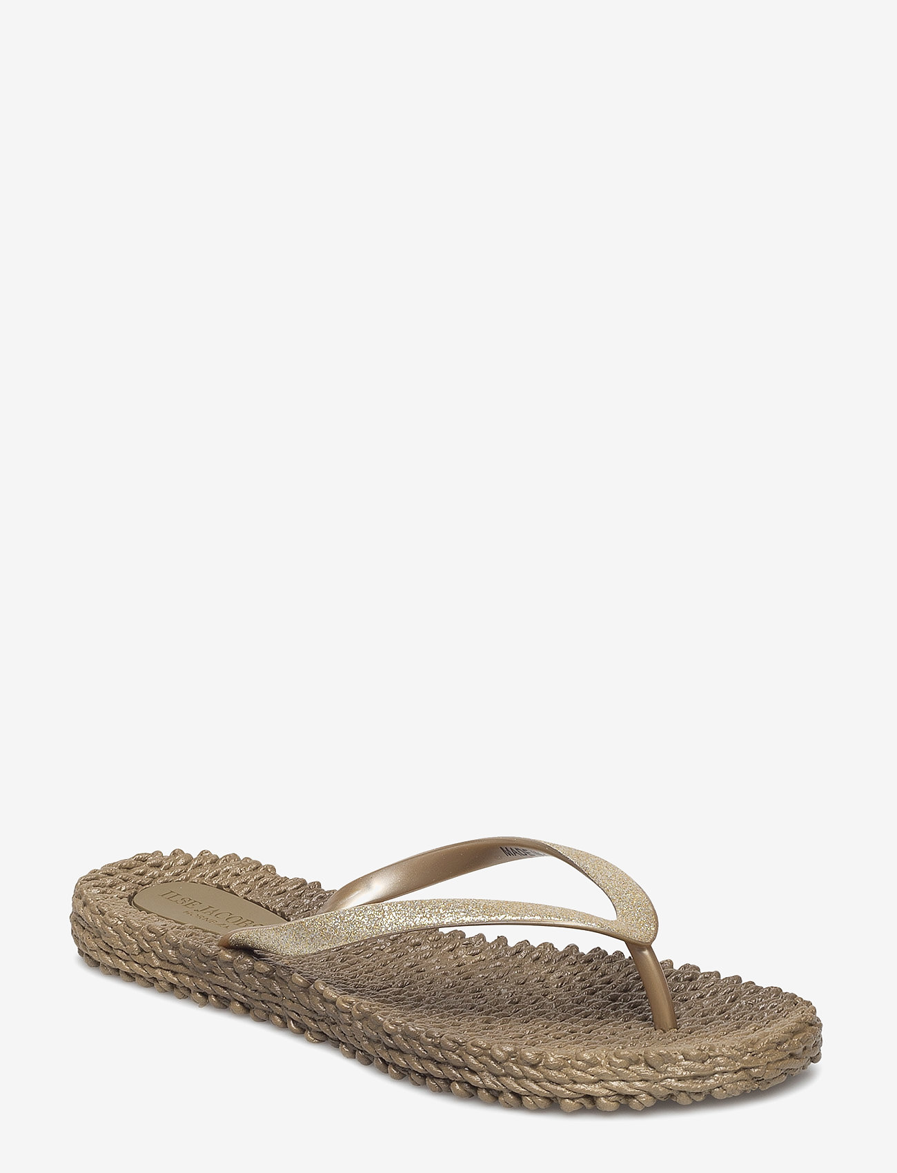 Ilse Jacobsen Flip Flops with Glitter - Uus - 234 CUB BROWN / brown