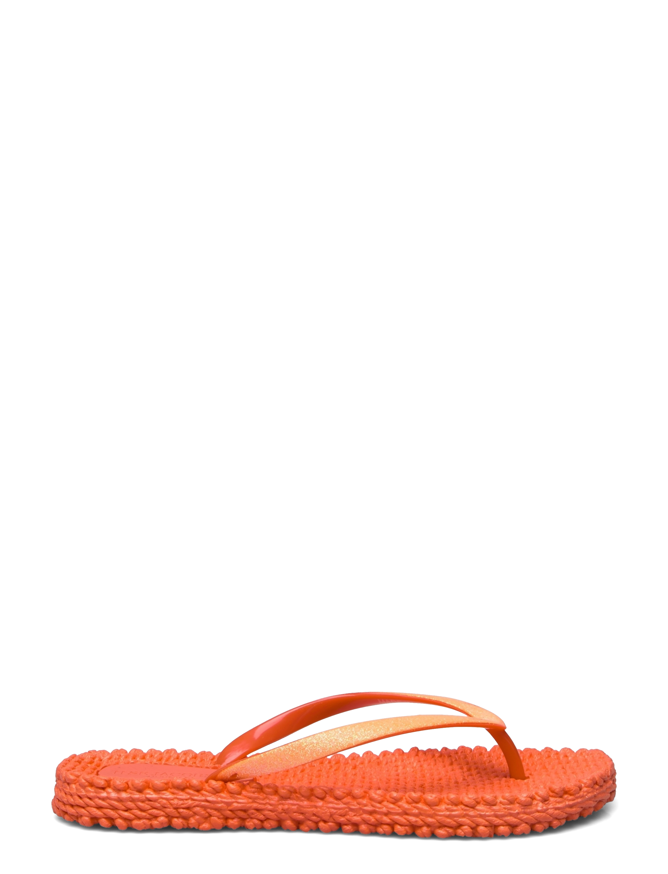 Ilse Jacobsen - FLIPFLOP WITH GLITTER - Šlepetės per pirštą - 349 hot orange - 1