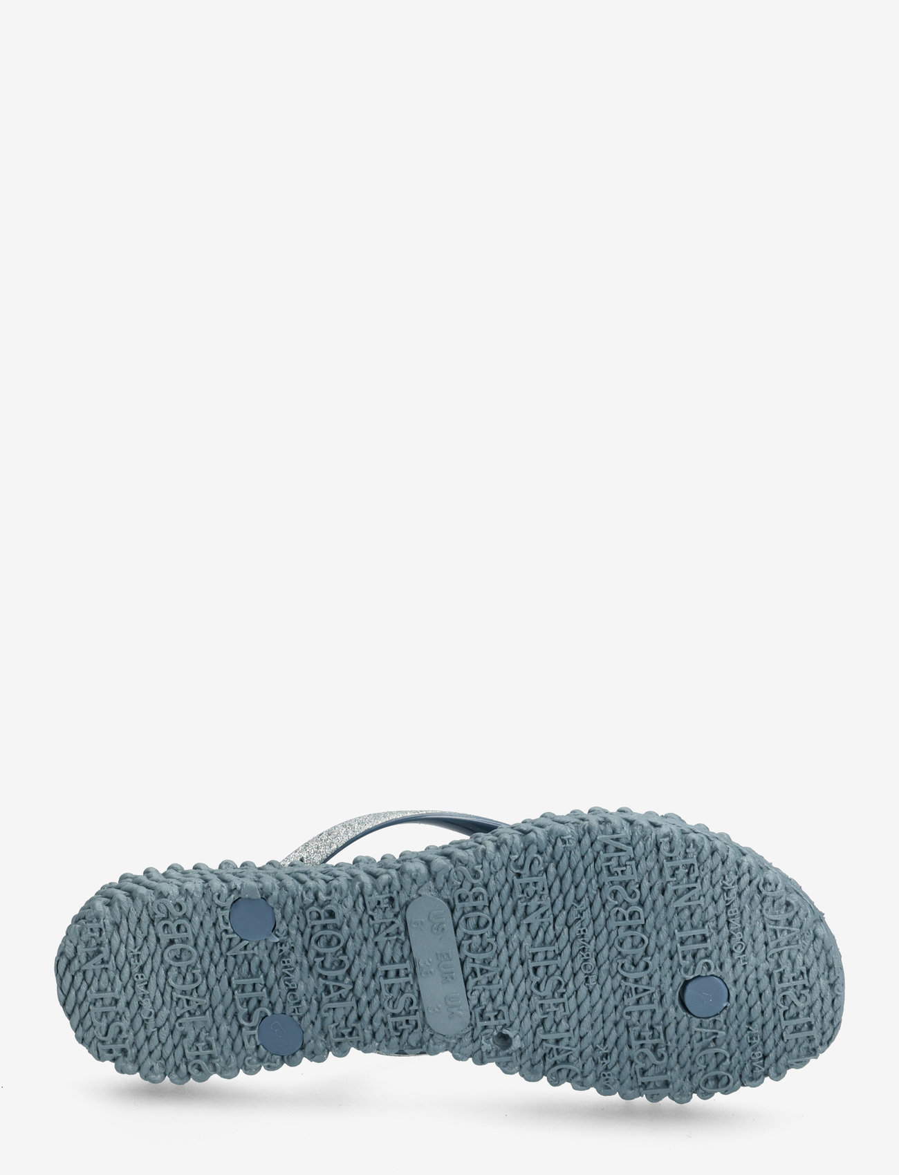 Ilse Jacobsen - Flip Flop With Glitter - basics - 677 lichen blue - 4