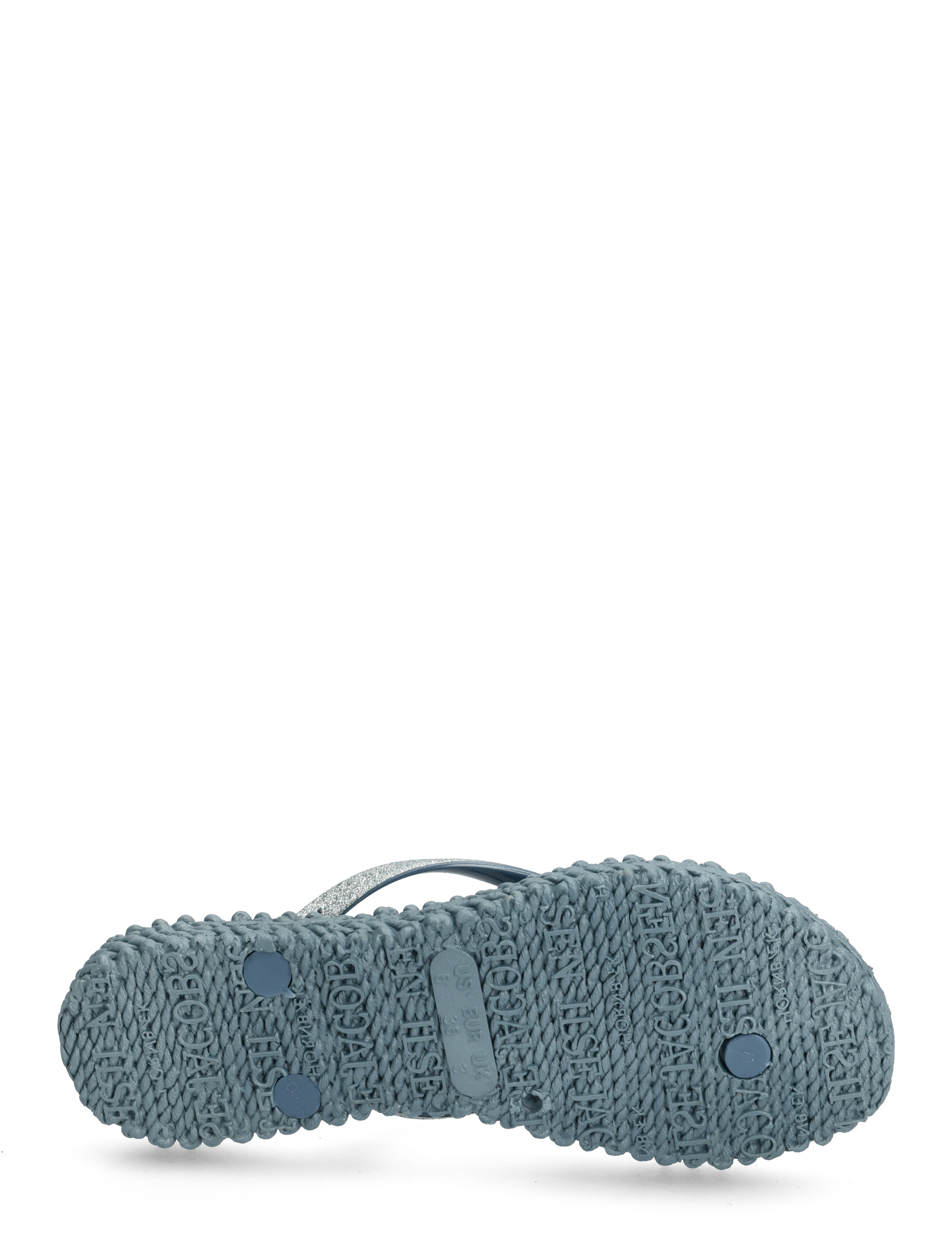 Ilse Jacobsen - FLIPFLOP WITH GLITTER - basics - 677 lichen blue - 4