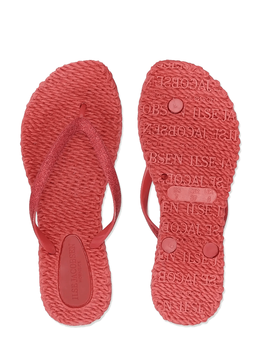 Ilse Jacobsen - Flip Flop With Glitter - essentials - baked apple - 4