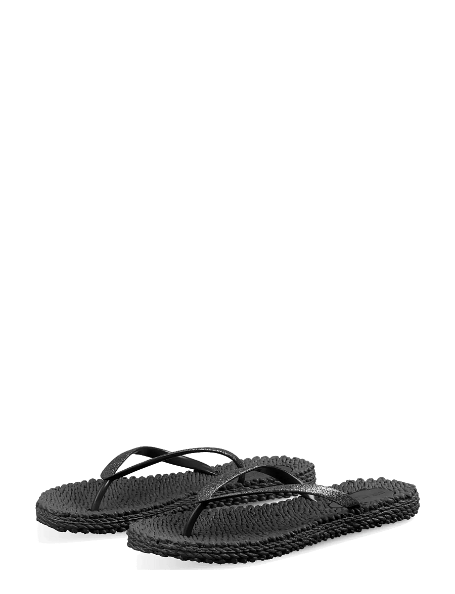 Ilse Jacobsen - Flip Flops with Glitter - põhirõivad - black - 2