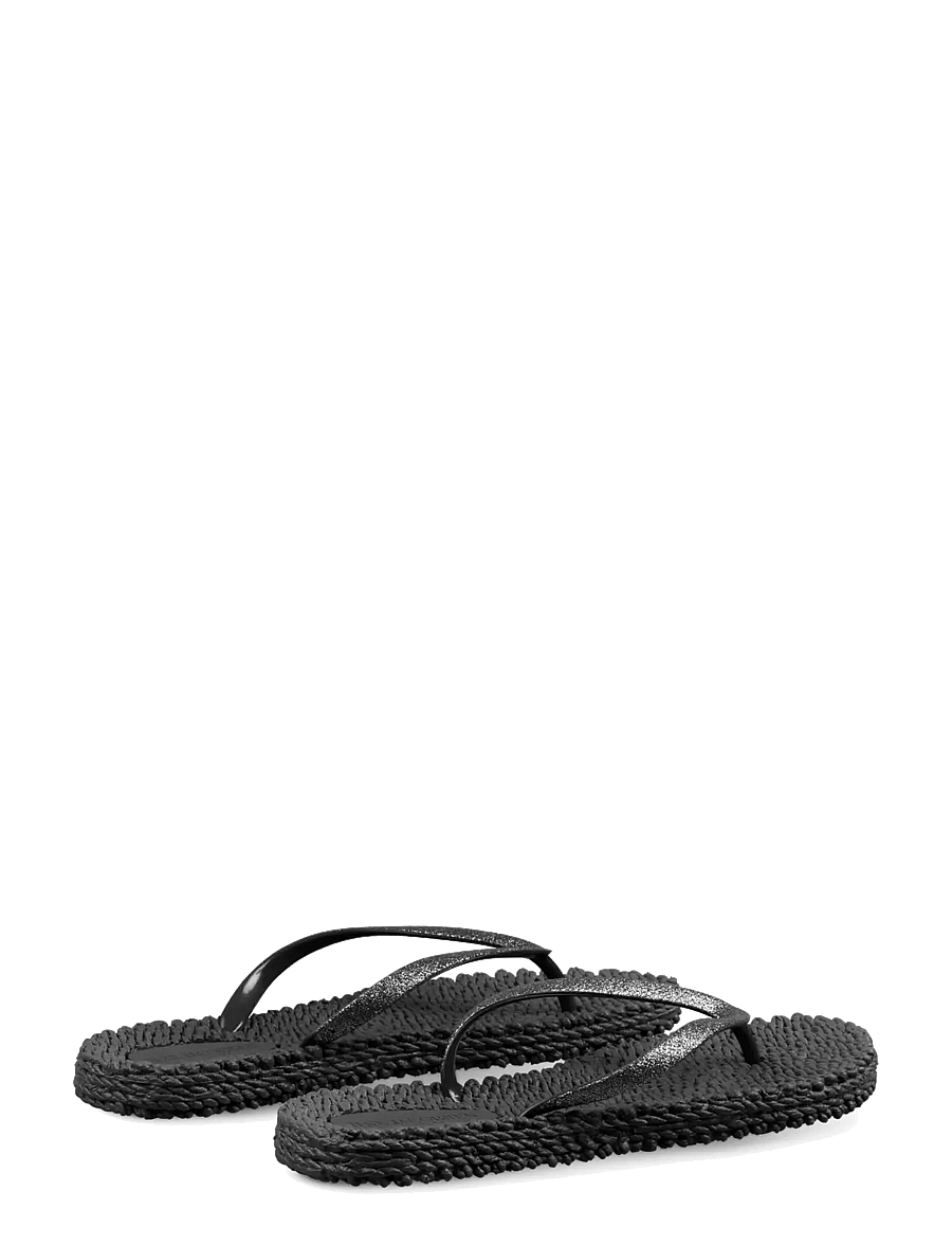 Ilse Jacobsen - Flip Flops with Glitter - põhirõivad - black - 3