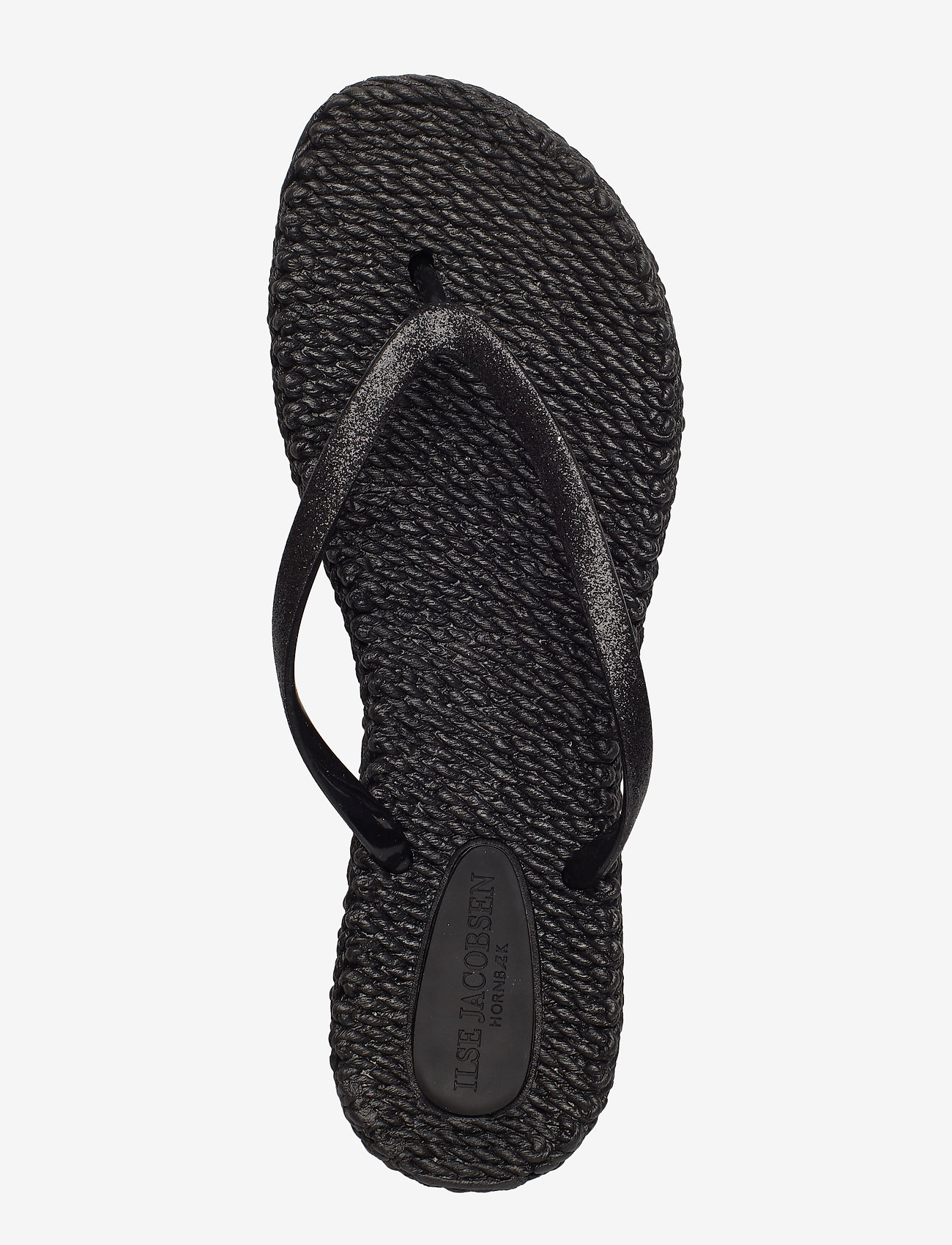 Ilse Jacobsen - Flip Flops with Glitter - laveste priser - black - 4