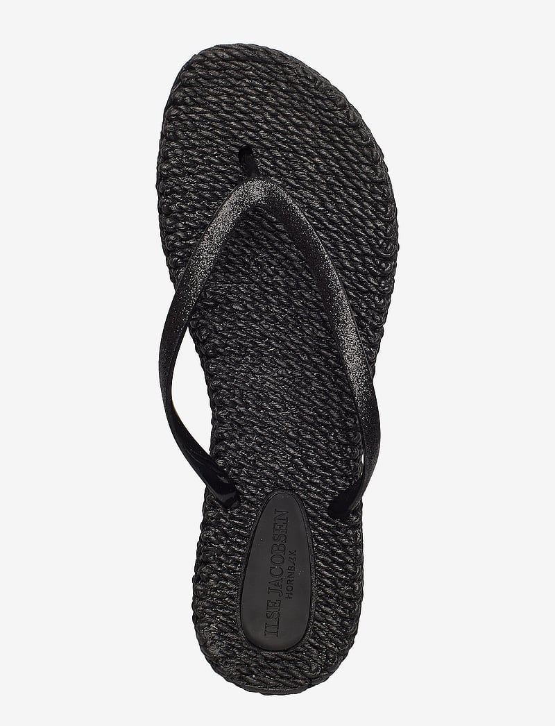 Ilse Jacobsen - Flip Flops with Glitter - põhirõivad - black - 4