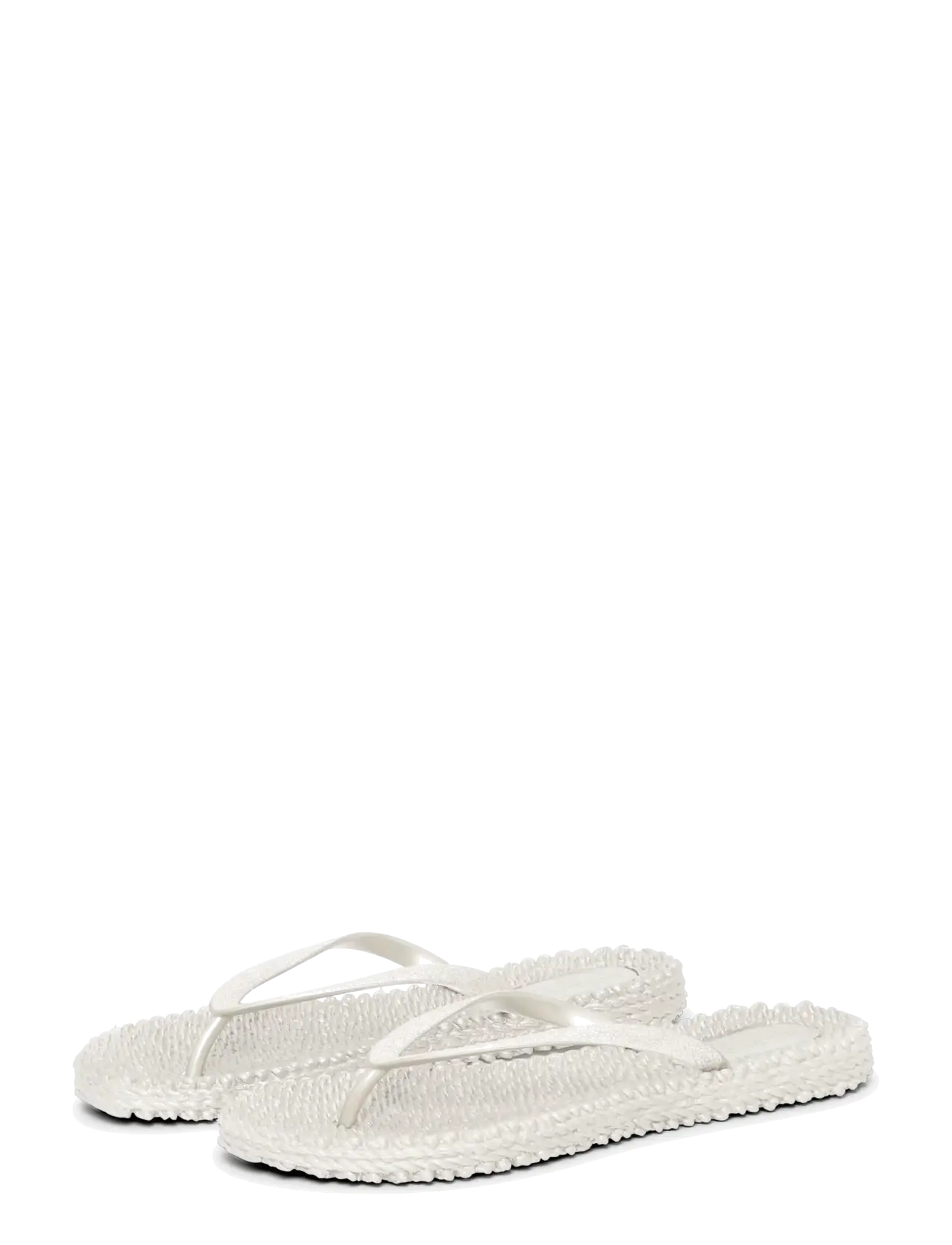 Ilse Jacobsen Flip Flop With Glitter - Ilse Jacobsen - CREME / cream