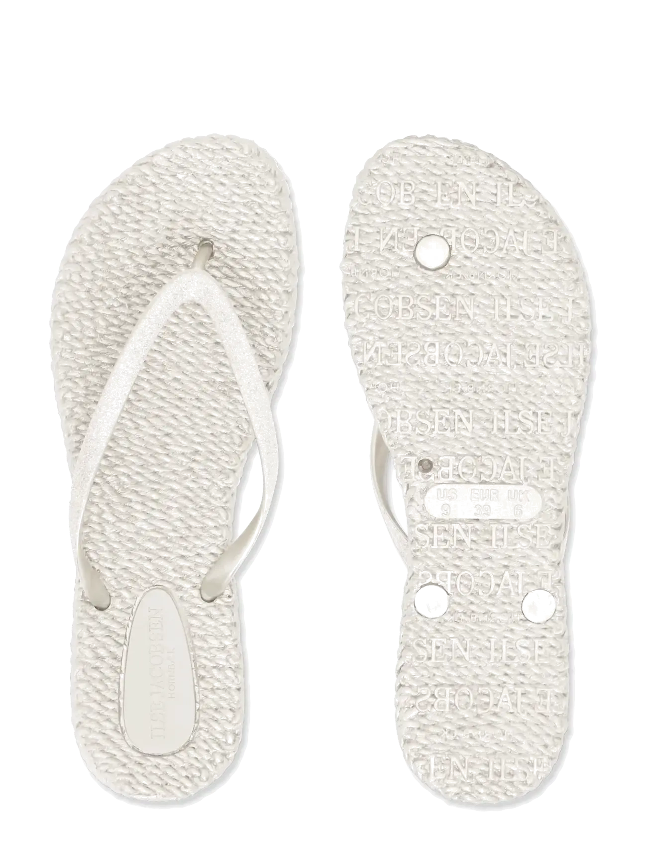 Ilse Jacobsen - FLIPFLOP WITH GLITTER - basics - creme - 5