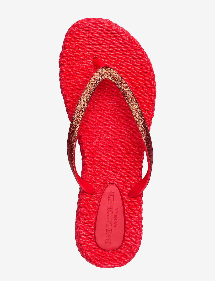 Ilse Jacobsen - Flip Flops with Glitter - põhirõivad - deep red - 3