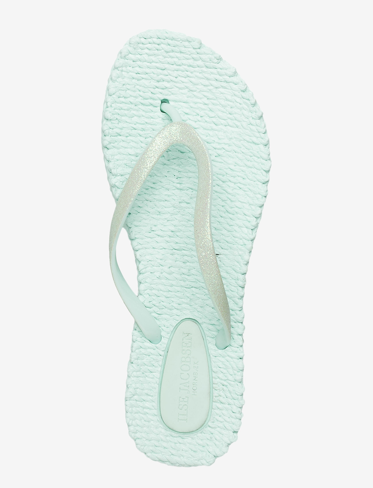 Ilse Jacobsen - FLIPFLOP WITH GLITTER - laveste priser - dusty aqua - 3