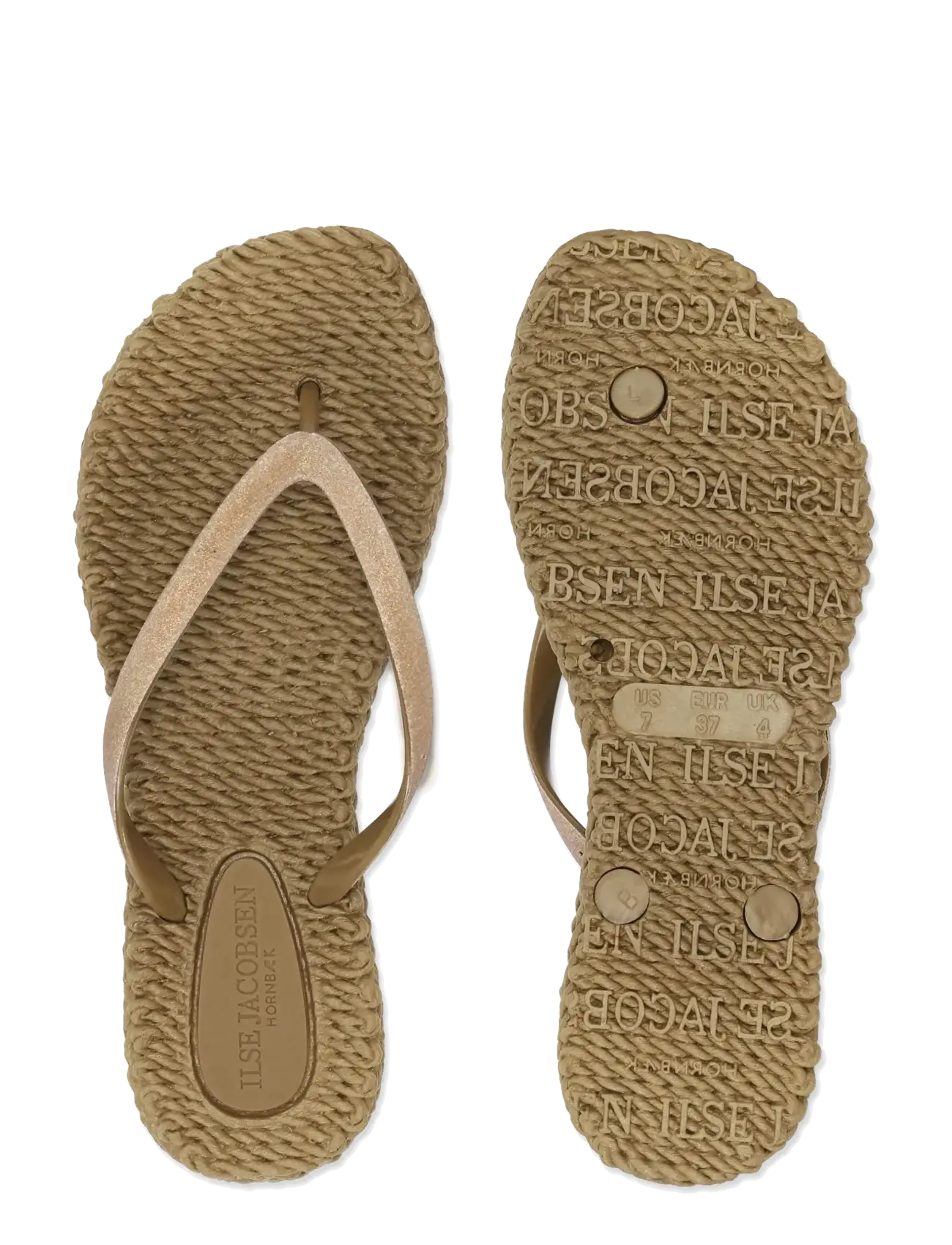 Ilse Jacobsen - FLIPFLOP WITH GLITTER - põhirõivad - goldy - 4
