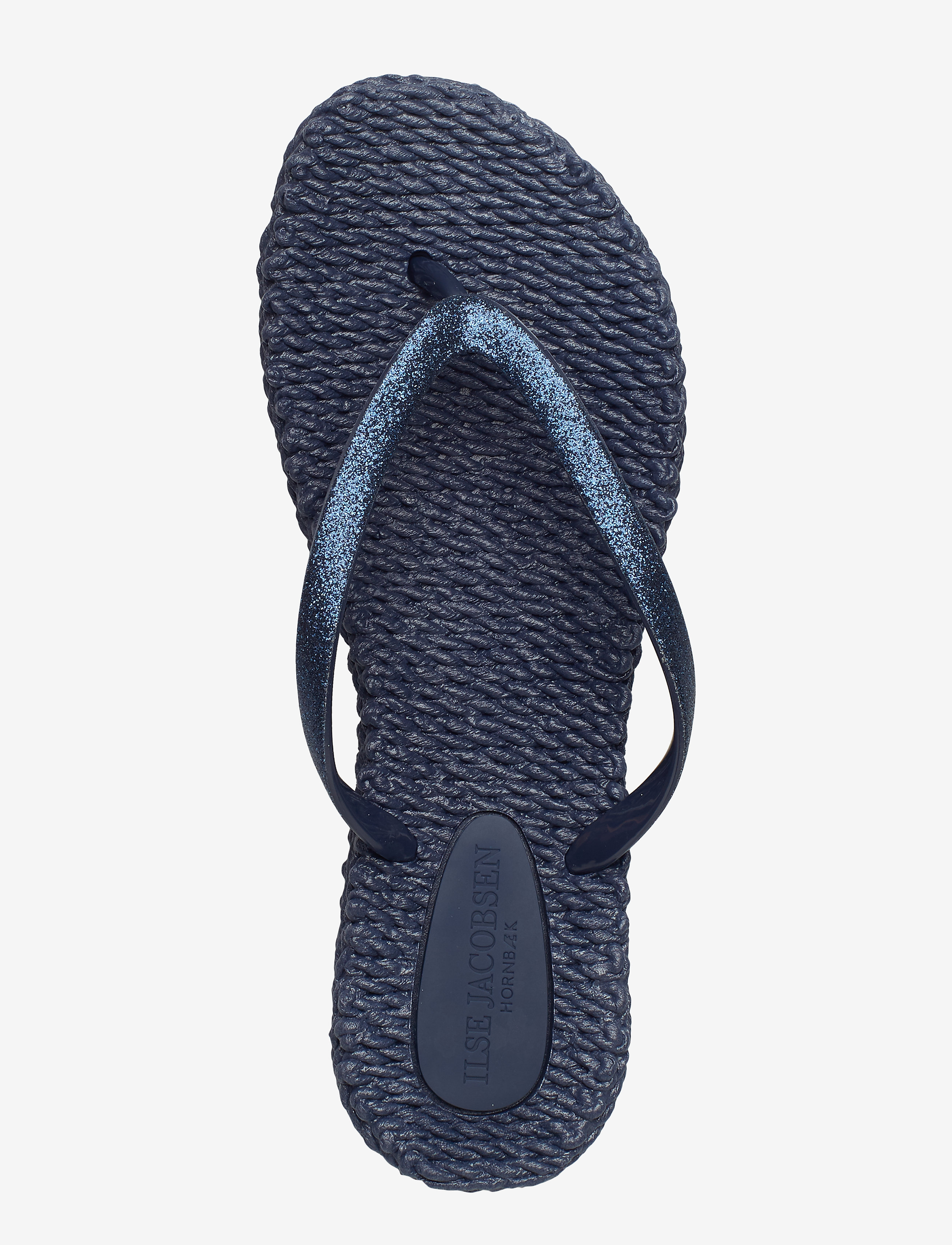 Ilse Jacobsen - FLIPFLOP WITH GLITTER - Šlepetės per pirštą - indigo - 3