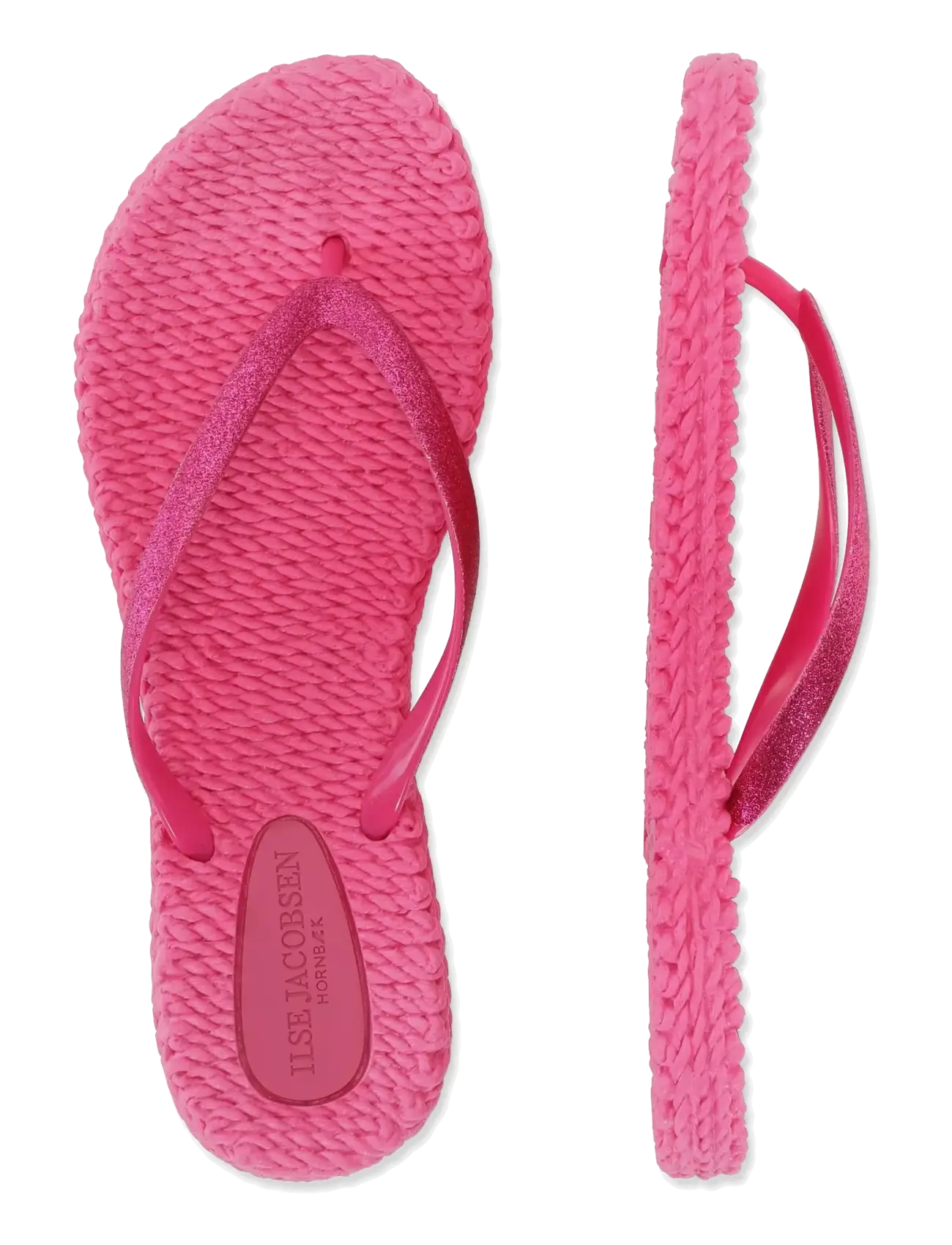 Ilse Jacobsen - FLIPFLOP WITH GLITTER - basics - magenta - 3