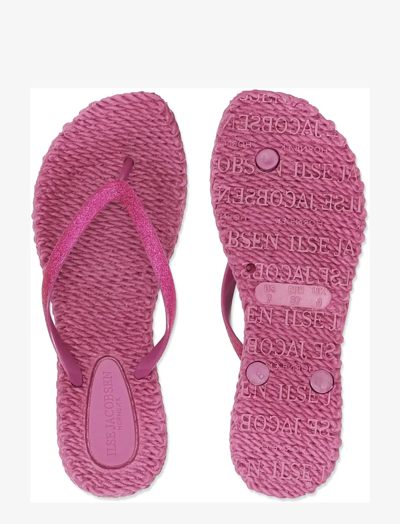 Ilse Jacobsen - Flip Flop With Glitter - basics - magenta haze - 4