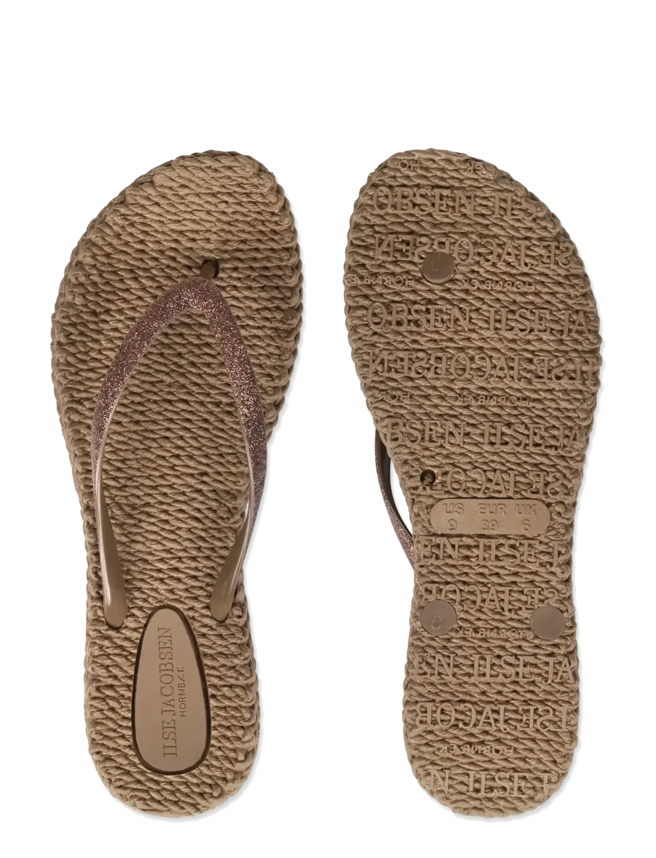 Ilse Jacobsen - FLIPFLOP WITH GLITTER - basics - mocca - 4