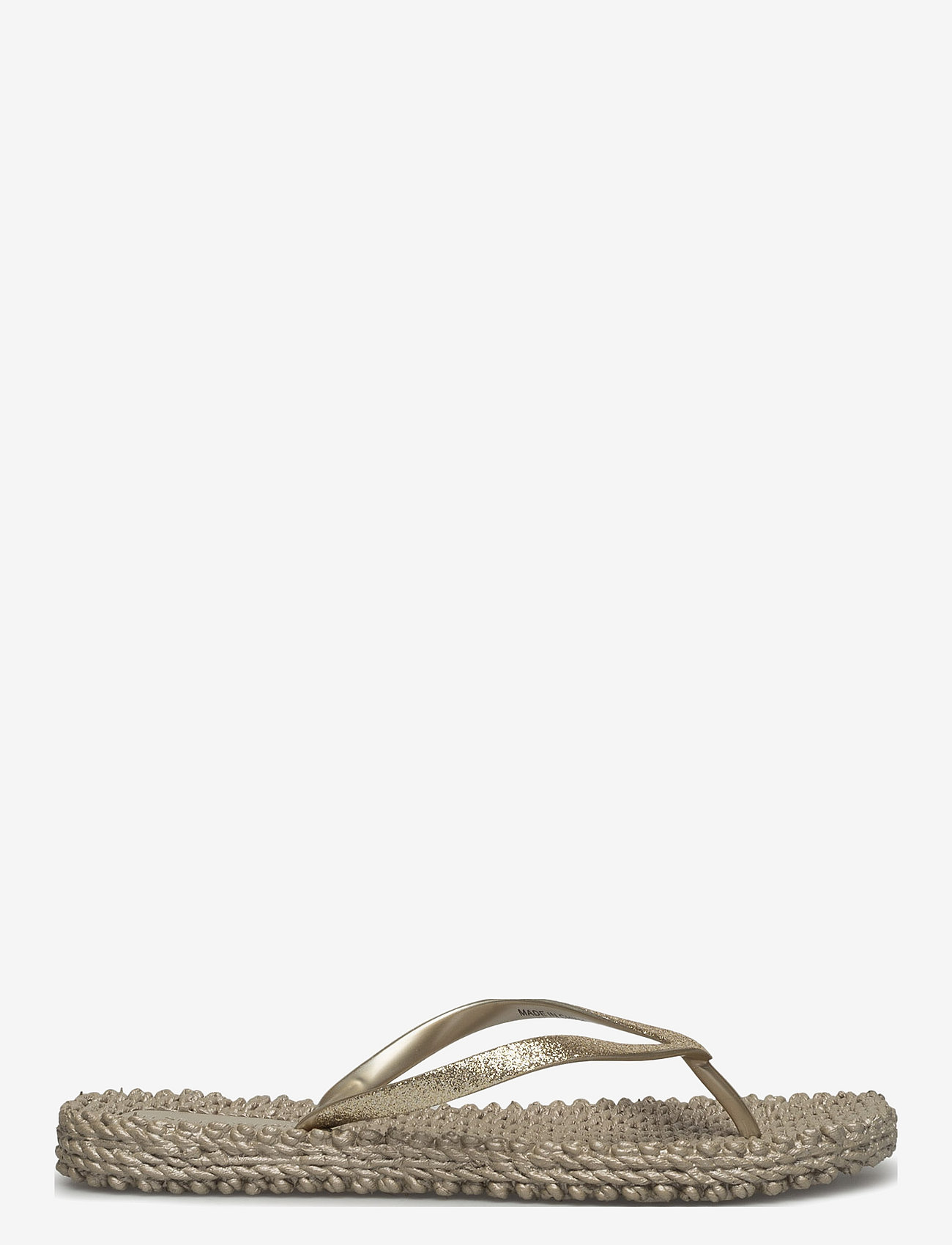 Ilse Jacobsen - Flip Flops with Glitter - basplagg - platin - 1