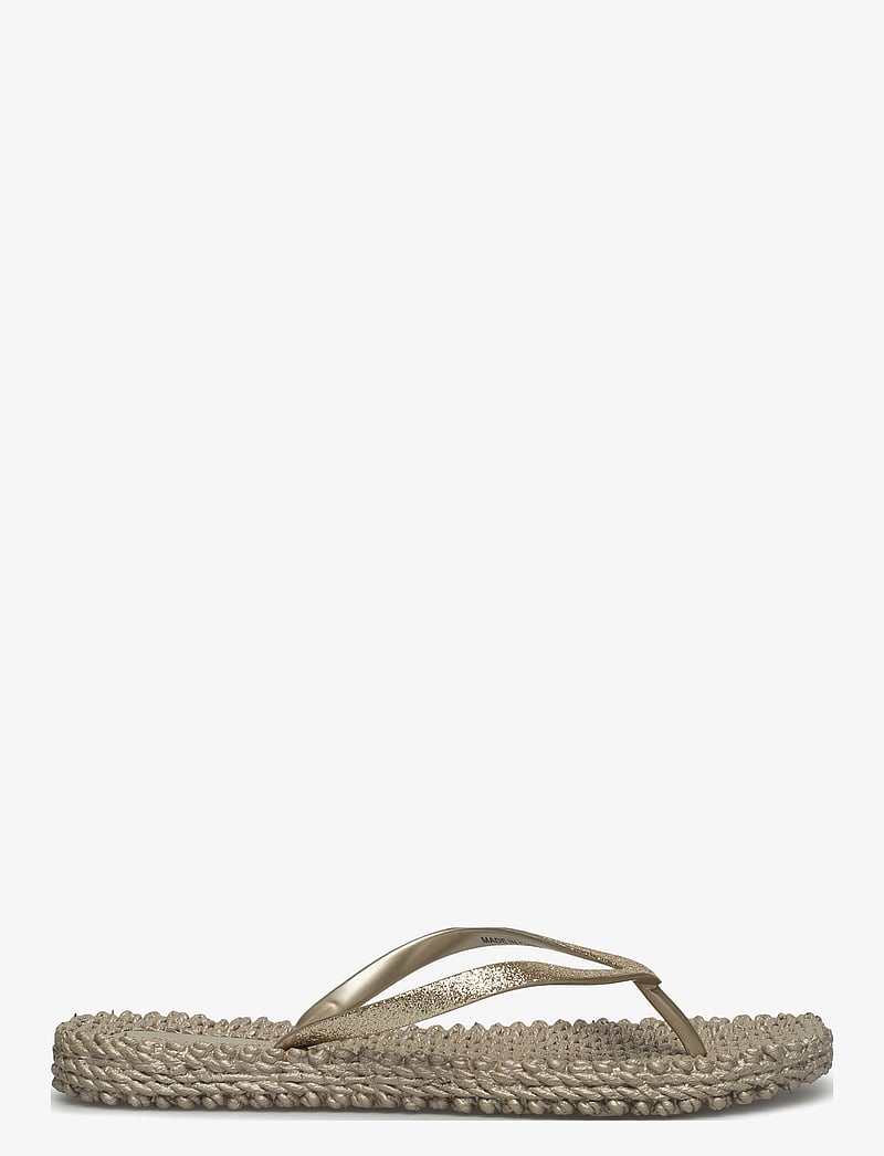 Ilse Jacobsen - Flip Flops with Glitter - basplagg - platin - 1