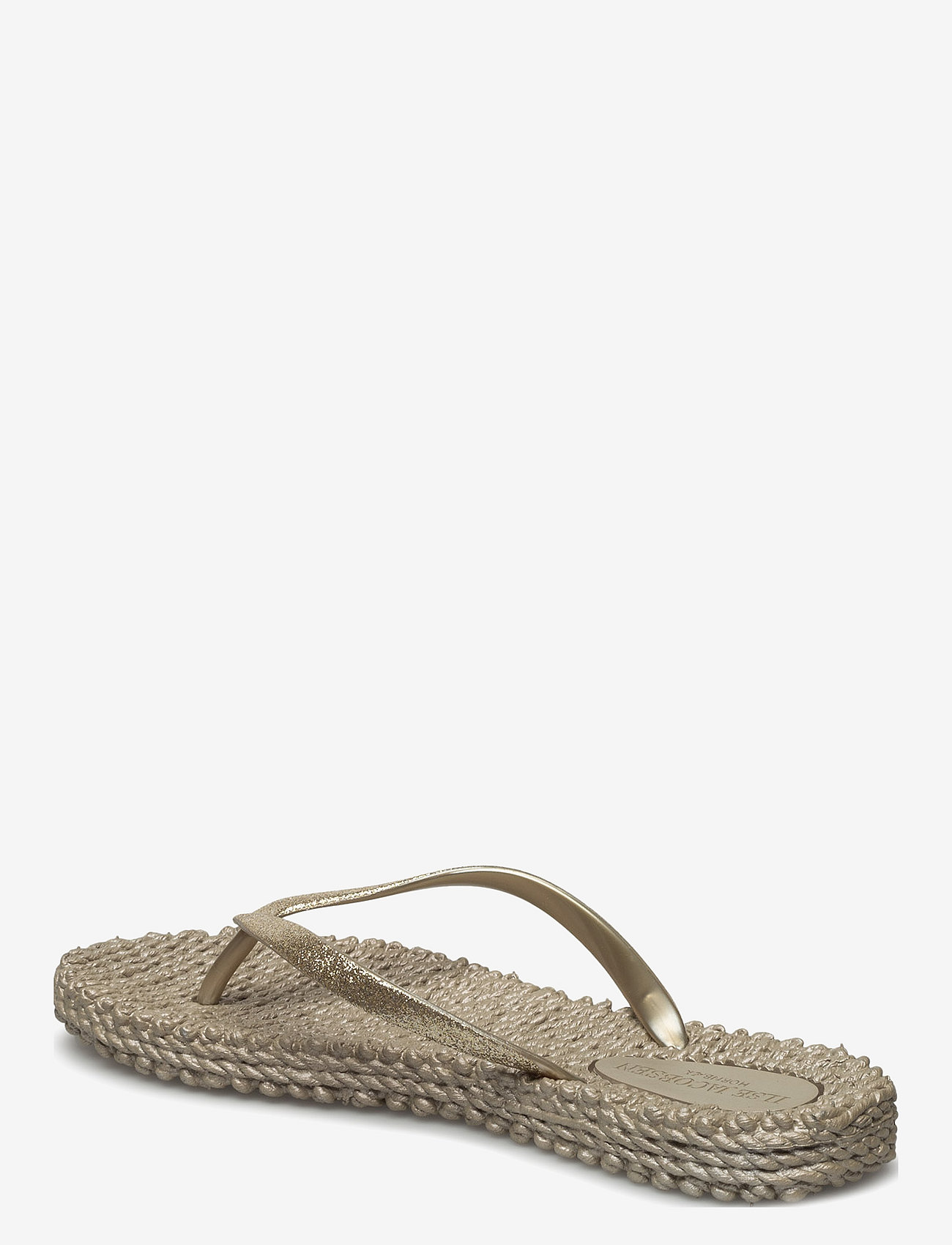 Ilse Jacobsen - Flip Flops with Glitter - basplagg - platin - 2