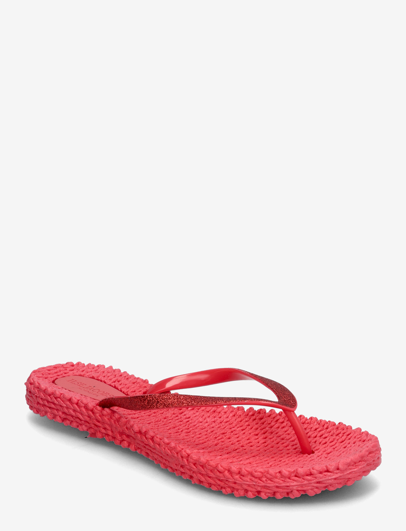 Ilse Jacobsen - Flip Flop With Glitter - essentials - raspberry - 0