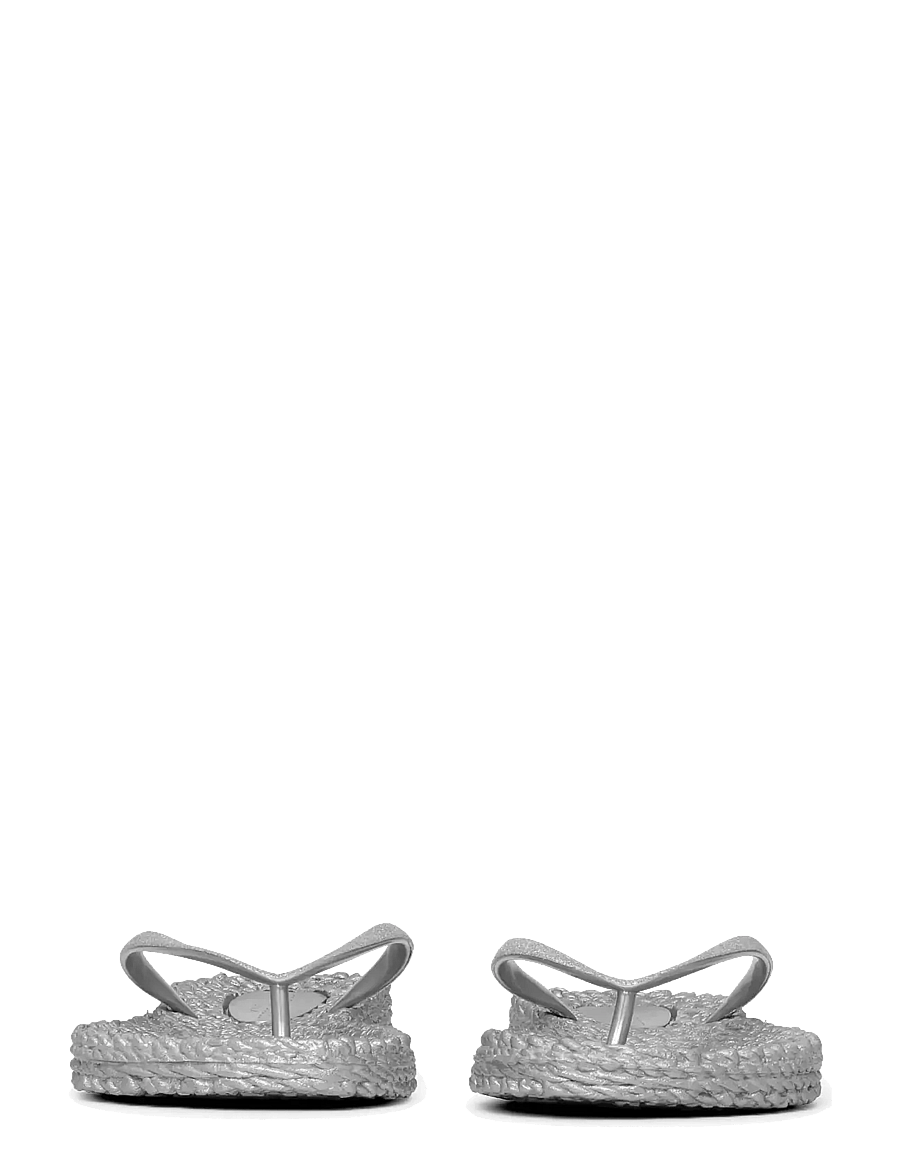 Ilse Jacobsen - Flip Flop With Glitter - basplagg - silver - 5