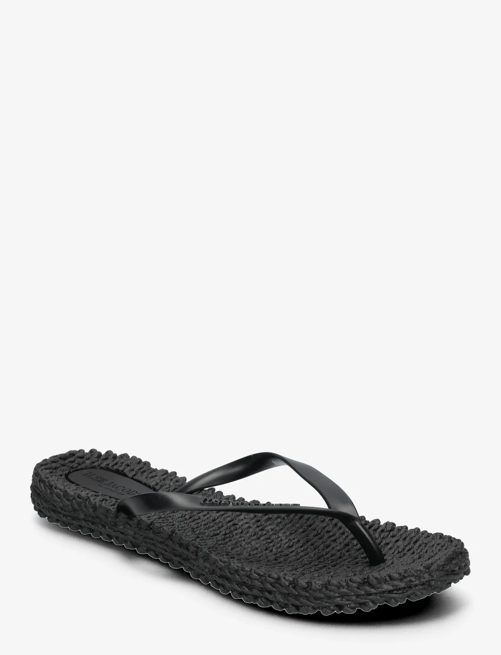Ilse Jacobsen - Flip Flop With Logo - plätud - 001 black - 0