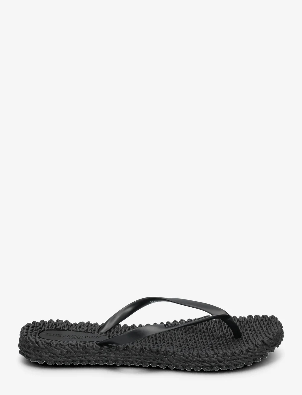 Ilse Jacobsen - Flip Flop With Logo - plätud - 001 black - 1