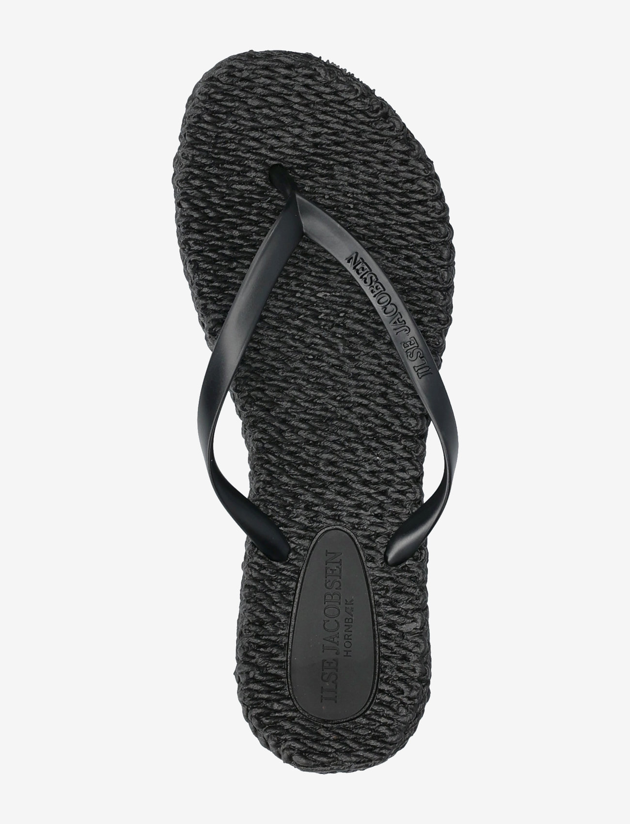 Ilse Jacobsen - Flip Flops With Logo - 001 black - 3