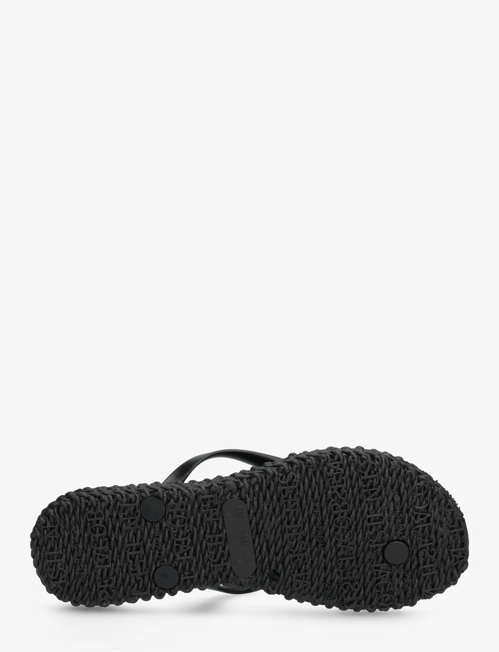 Ilse Jacobsen - Flip Flop With Logo - plätud - 001 black - 4