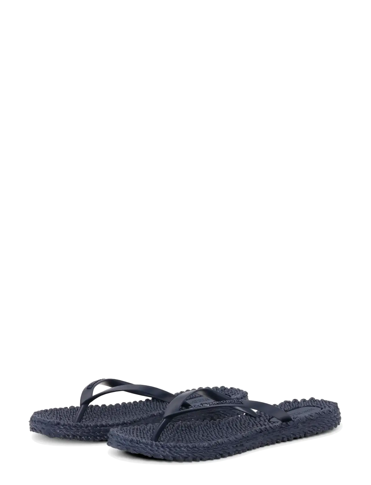Ilse Jacobsen Flip Flops With Logo - Schuhe - INDIGO / navy