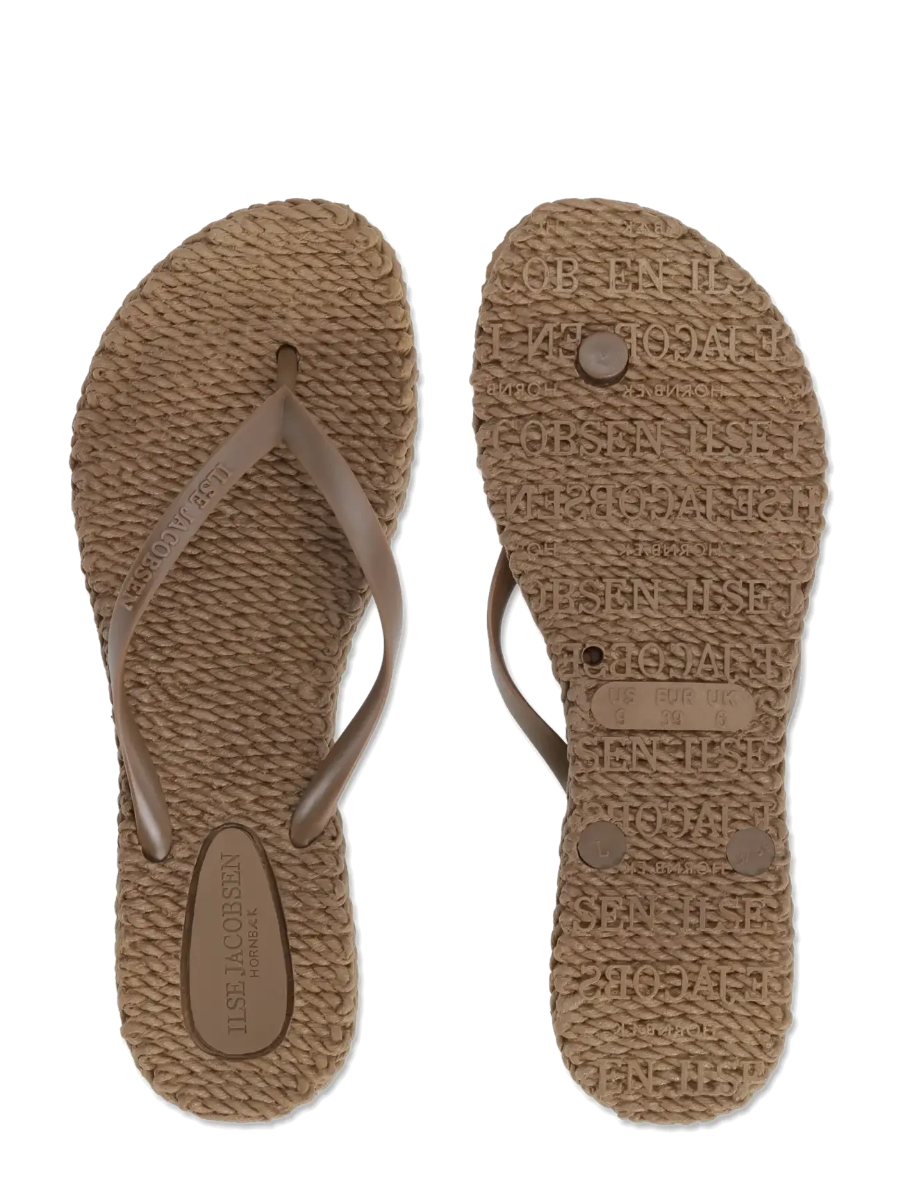 Ilse Jacobsen - CHEERFUL02 - flip flops - mocca - 3