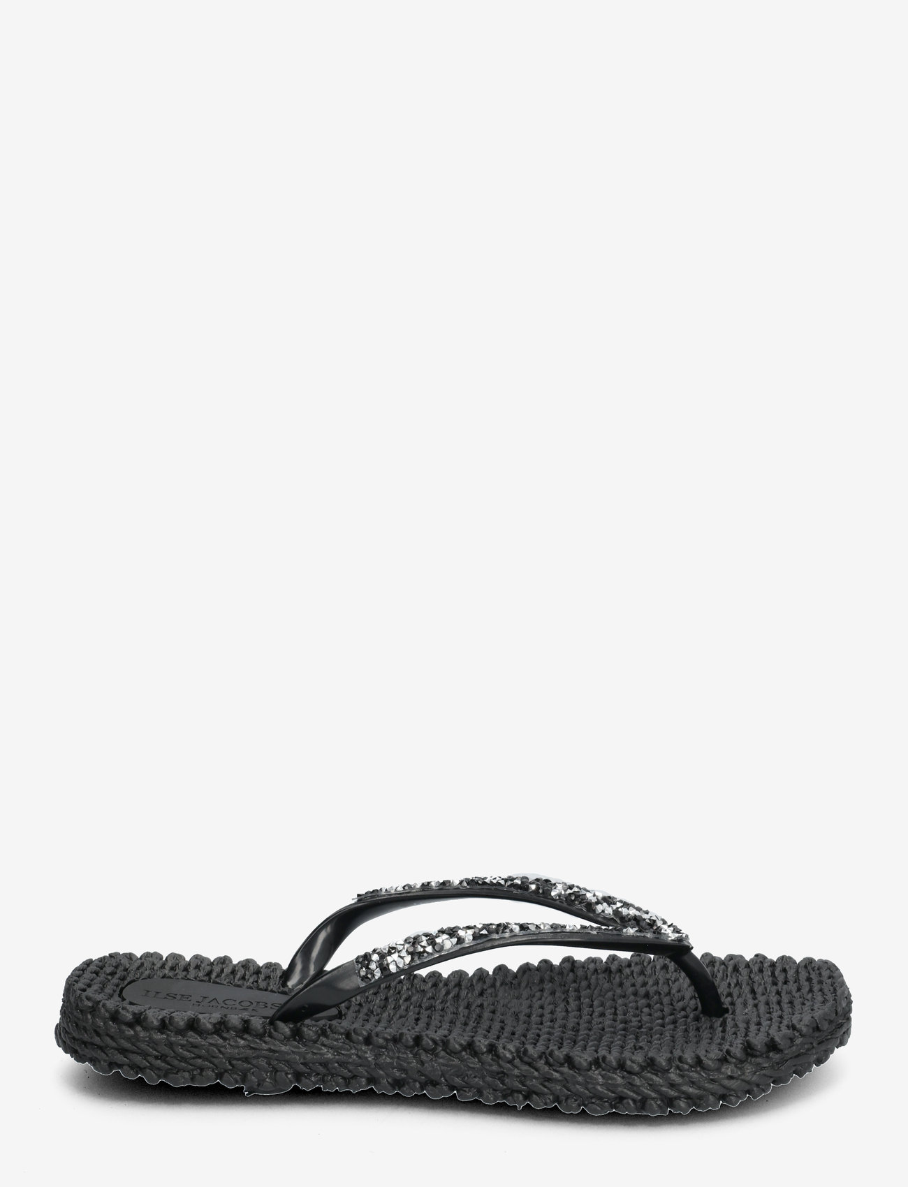 Ilse Jacobsen - Flip Flops With Rhinestones - flip flops - 001 black - 1