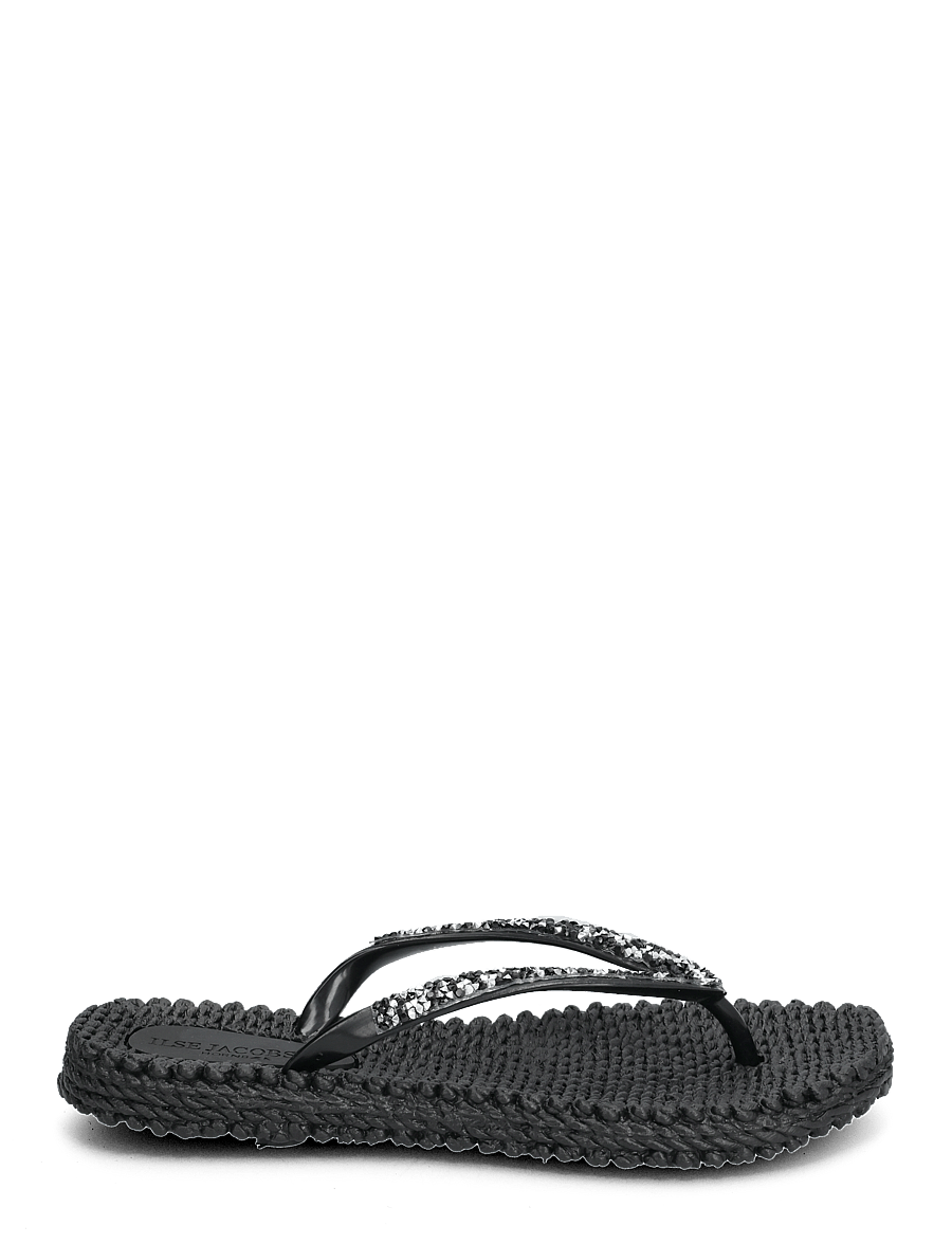 Ilse Jacobsen - Flip Flop With Glitter - flip flops - 001 black - 1