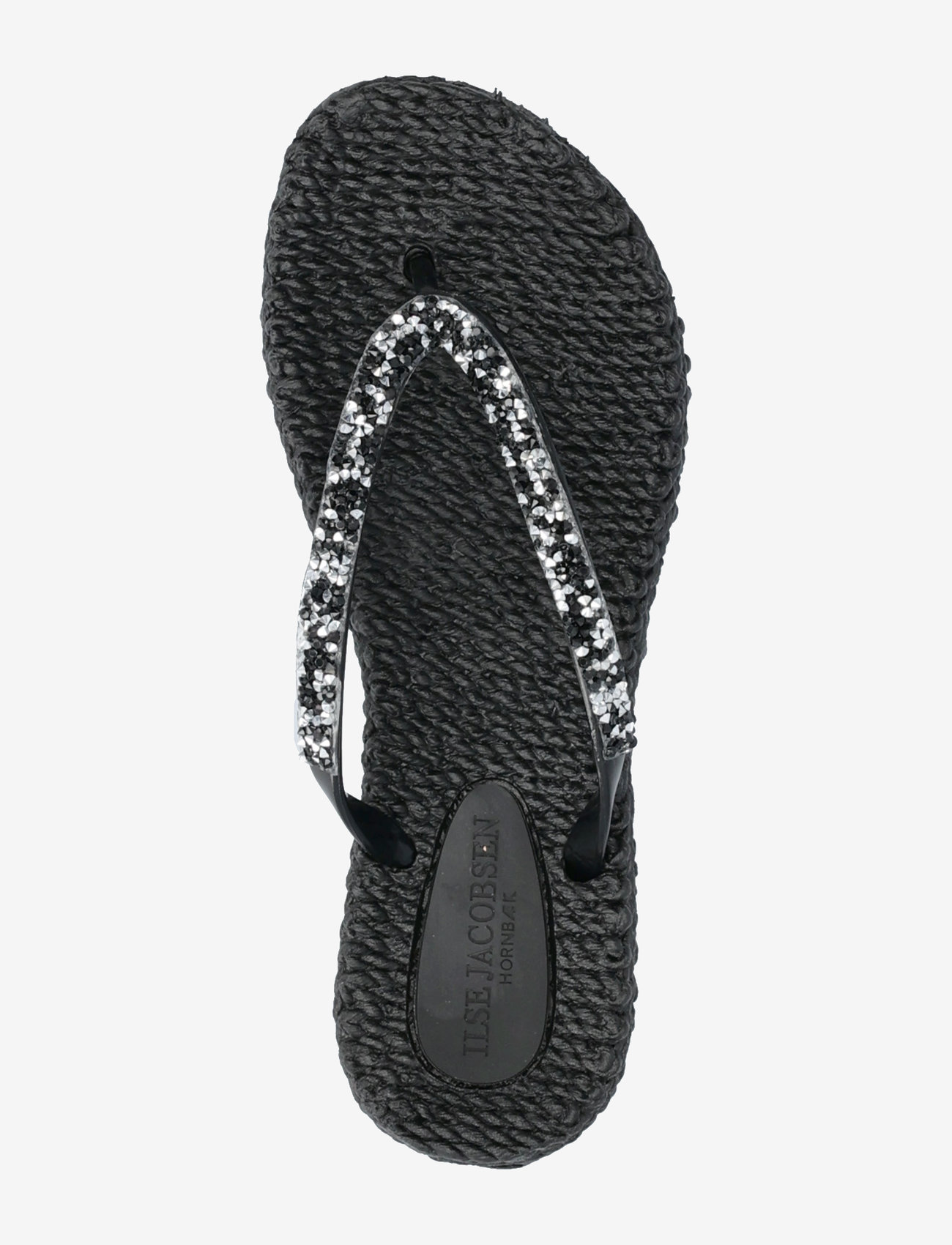 Ilse Jacobsen - Flip Flops With Rhinestones - flip flops - 001 black - 3