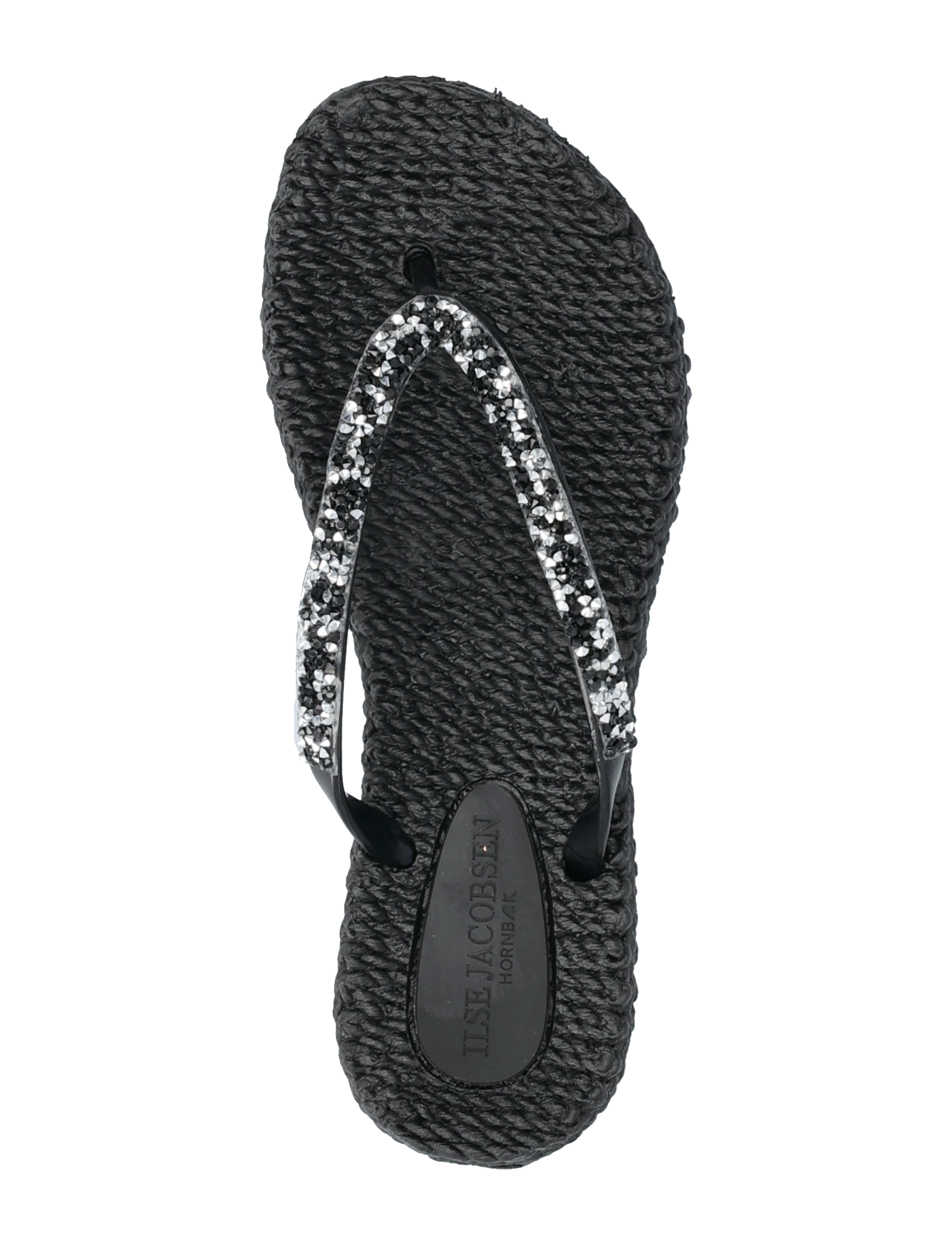 Ilse Jacobsen - Flip Flop With Glitter - flip flops - 001 black - 3