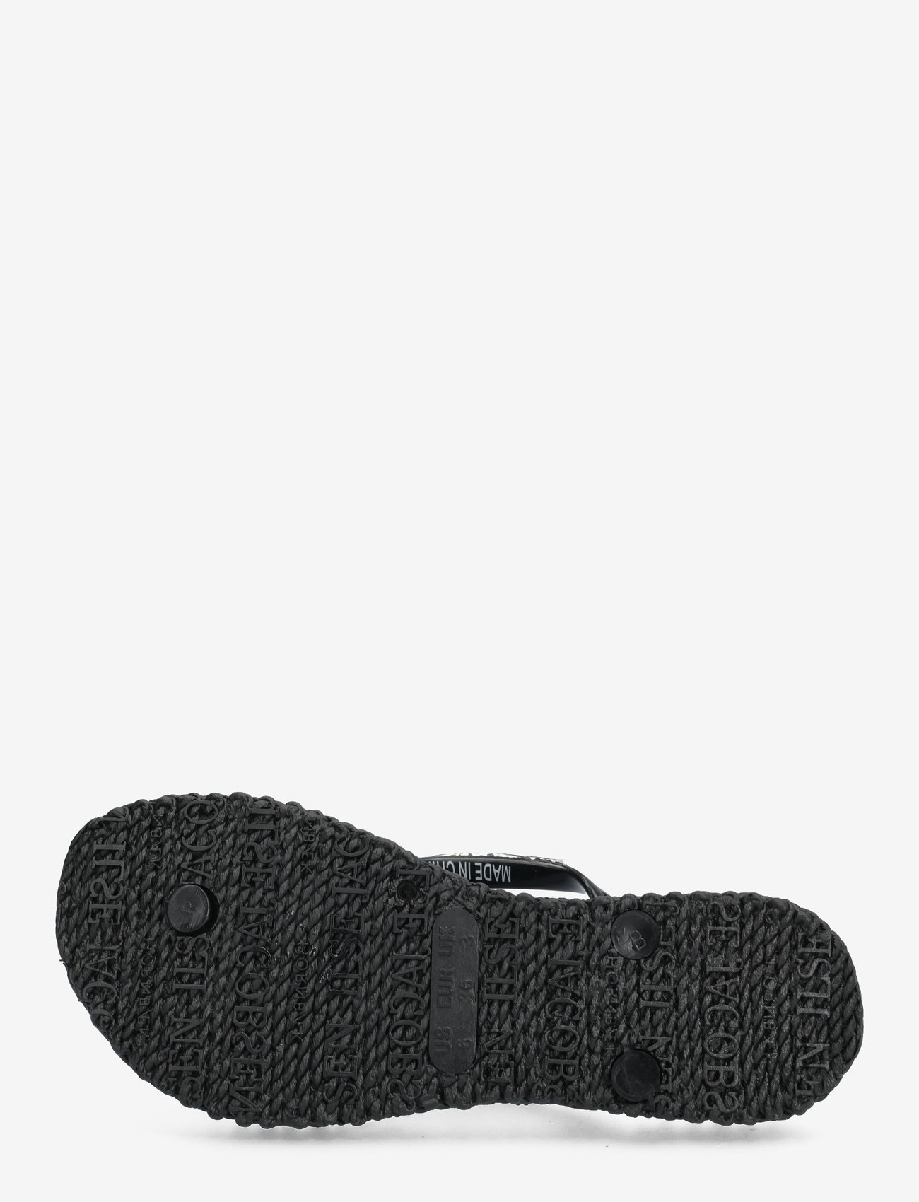 Ilse Jacobsen - Flip Flops With Rhinestones - flip flops - 001 black - 4