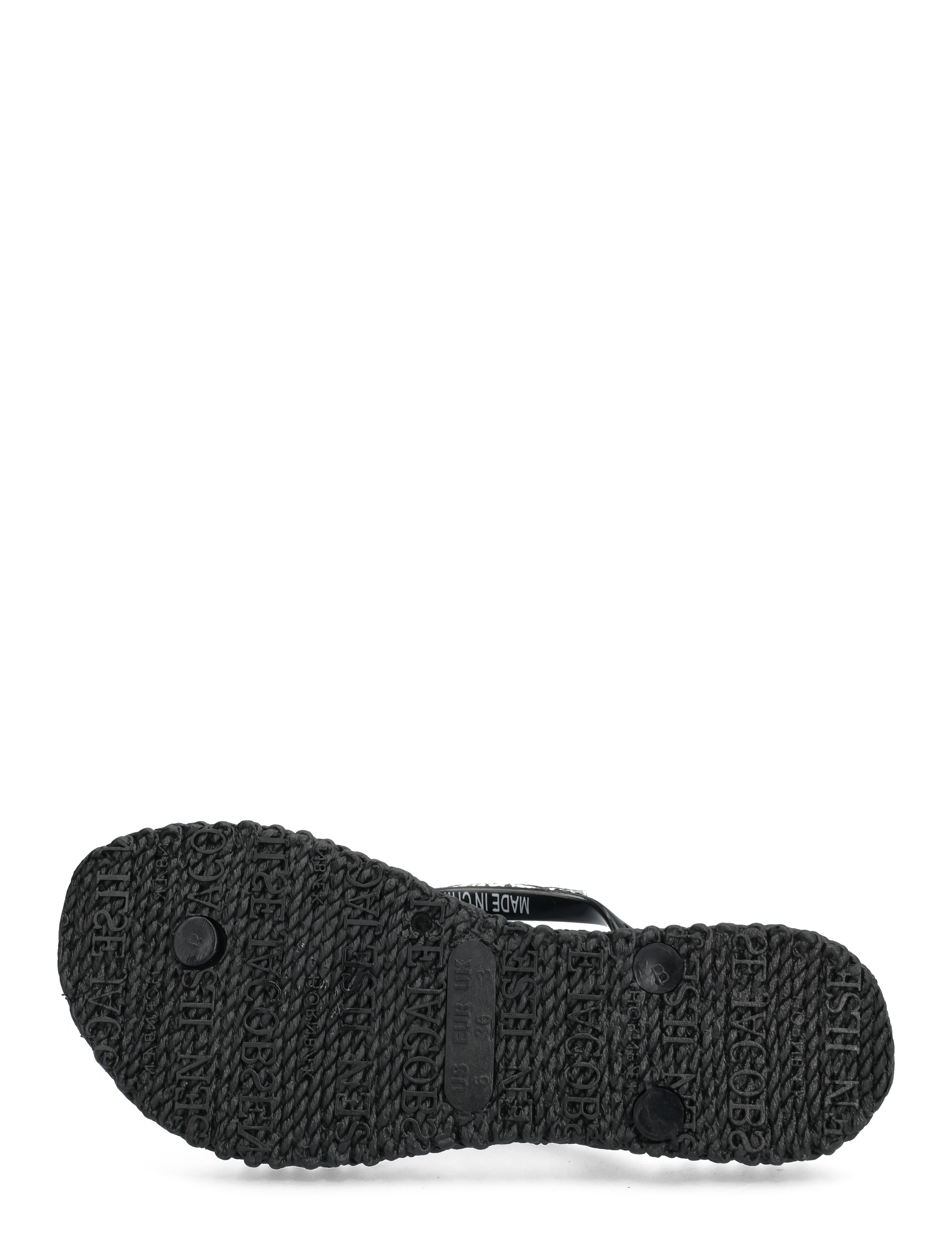 Ilse Jacobsen - Flip Flop With Glitter - flip flops - 001 black - 4