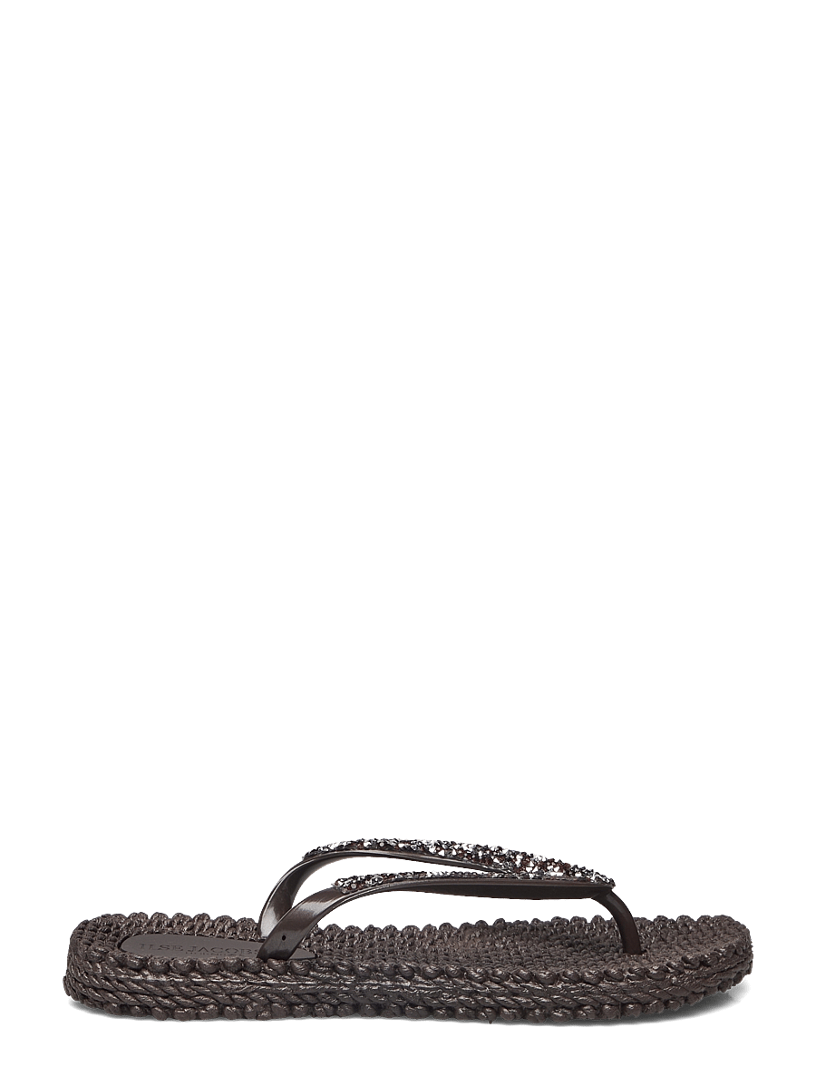 Ilse Jacobsen - Flip Flop With Glitter - flip flops - 540 prune - 1