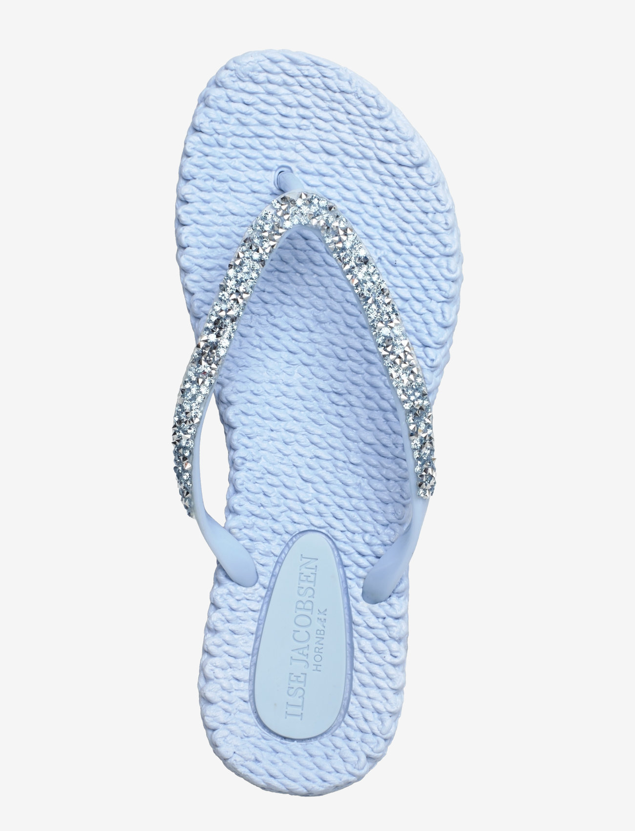 Ilse Jacobsen - Flip Flop With Glitter - plätud - 658 blue bell - 3
