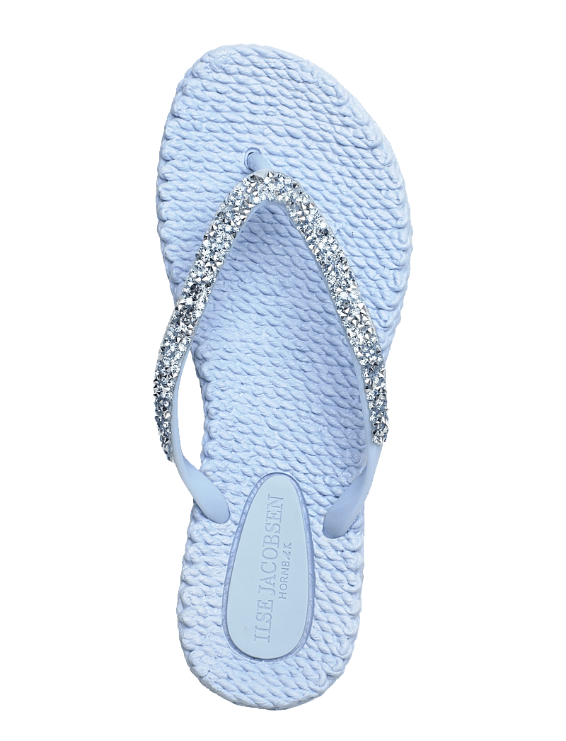 Ilse Jacobsen - Flip Flop With Glitter - plätud - 658 blue bell - 3