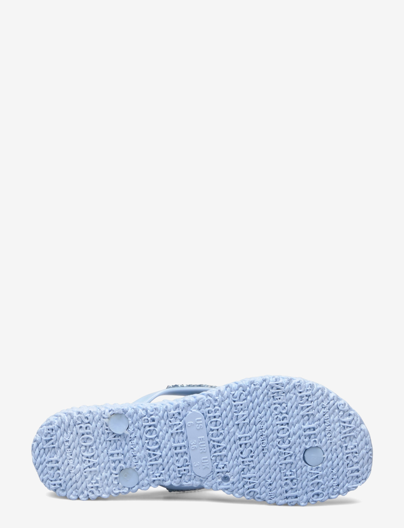 Ilse Jacobsen - Flip Flop With Glitter - plätud - 658 blue bell - 4
