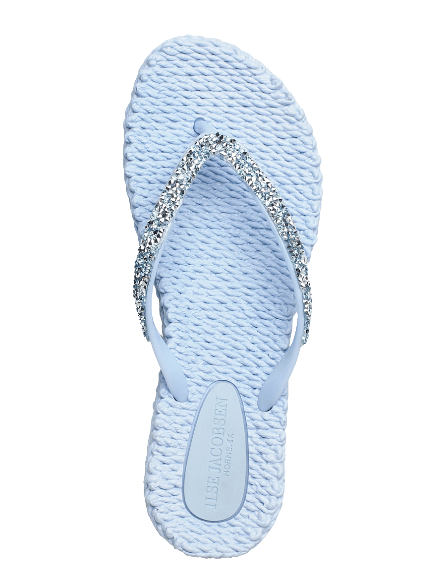 Ilse Jacobsen - Flip Flop With Glitter - varvassandaalit - blue bell - 3
