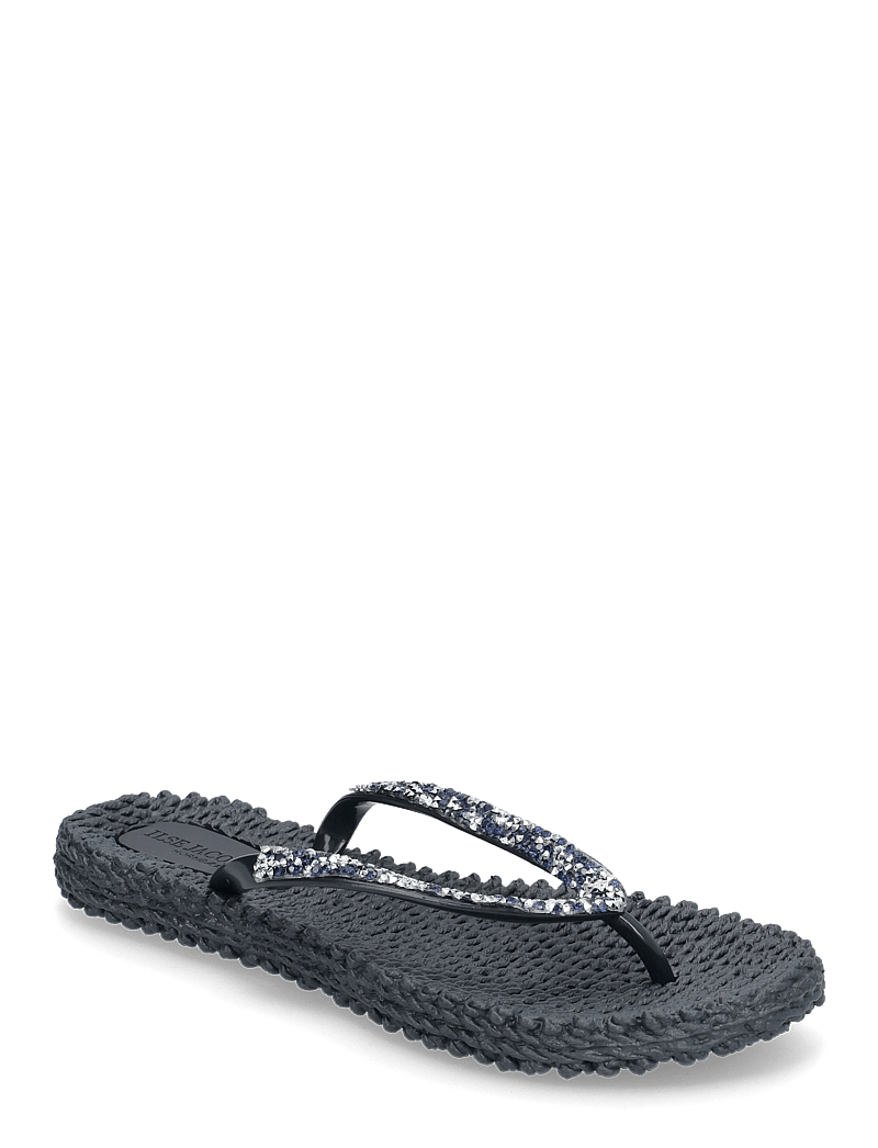 Ilse Jacobsen - Flip Flops With Rhinestones - klipklapper - dark indigo - 0
