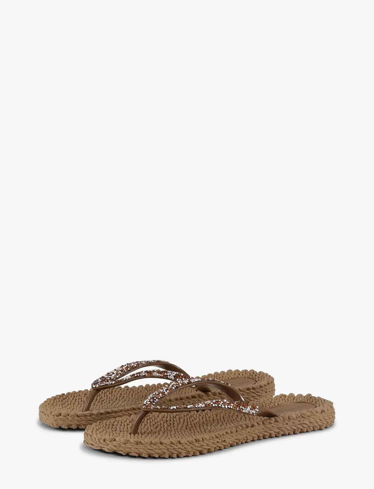 Ilse Jacobsen - Flip Flop With Glitter - klipklapper - mocca - 1