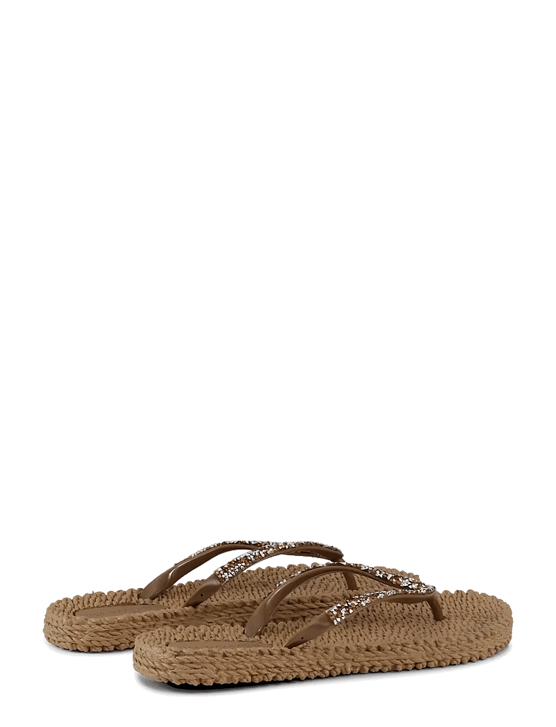 Ilse Jacobsen - Flip Flop With Glitter - klipklapper - mocca - 2