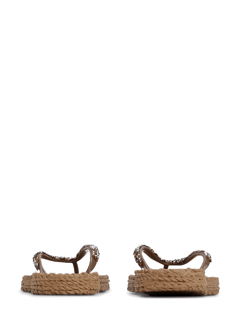 Ilse Jacobsen - Flip Flop With Glitter - klipklapper - mocca - 5